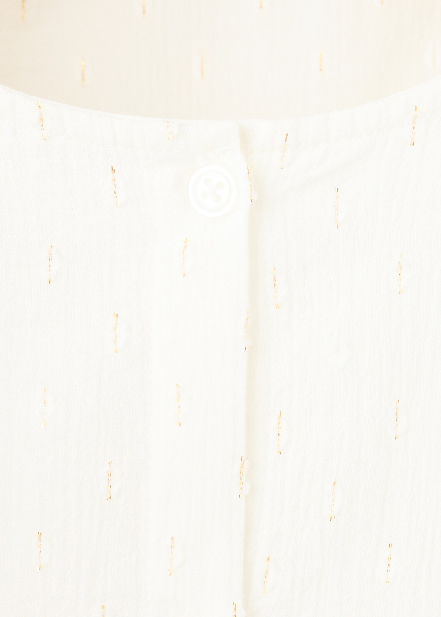 Ruffled lurex blouse - Details of the article 0