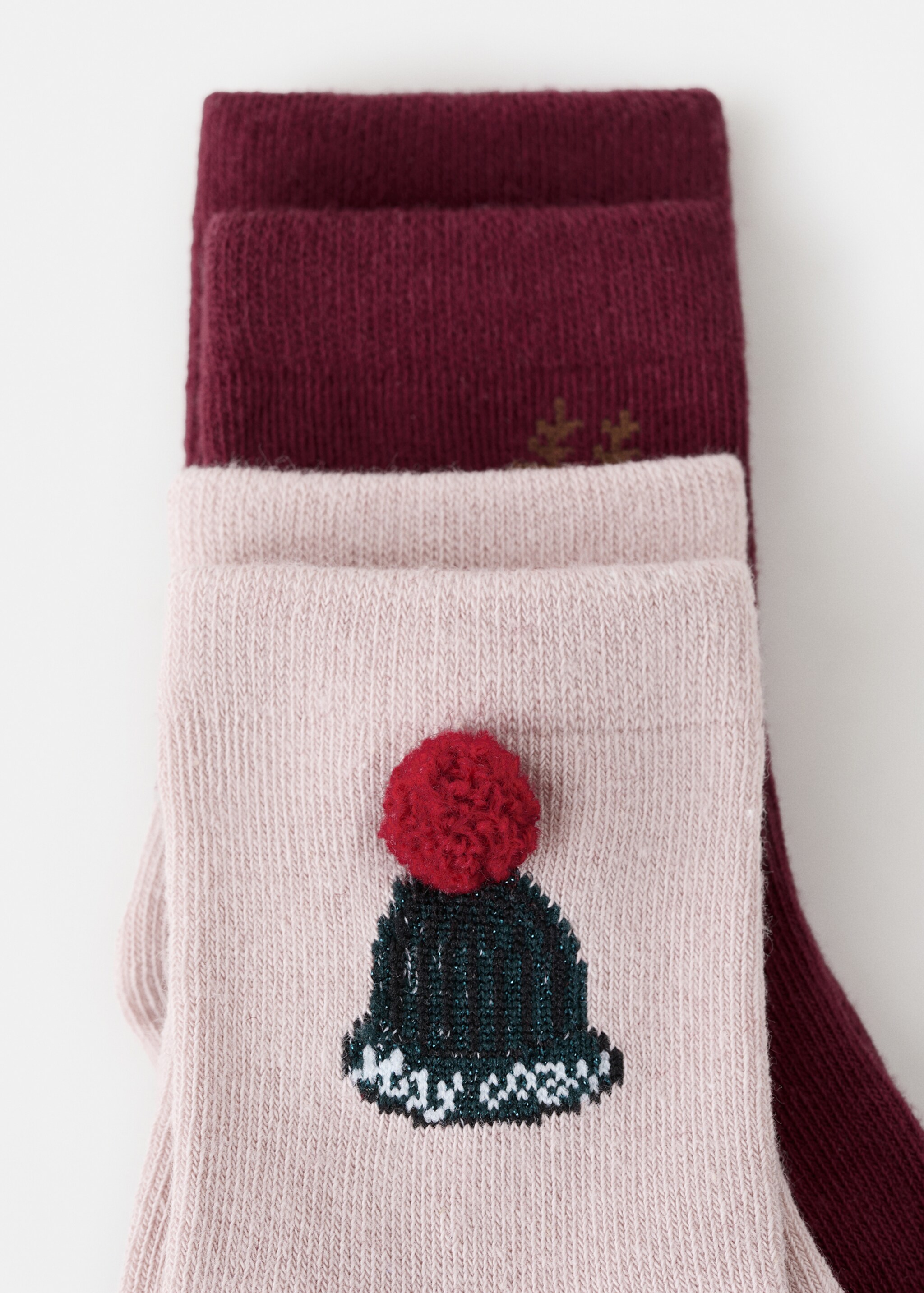 Socks bobbleb - Details of the article 8, Pink. Ref: 17059103-00.