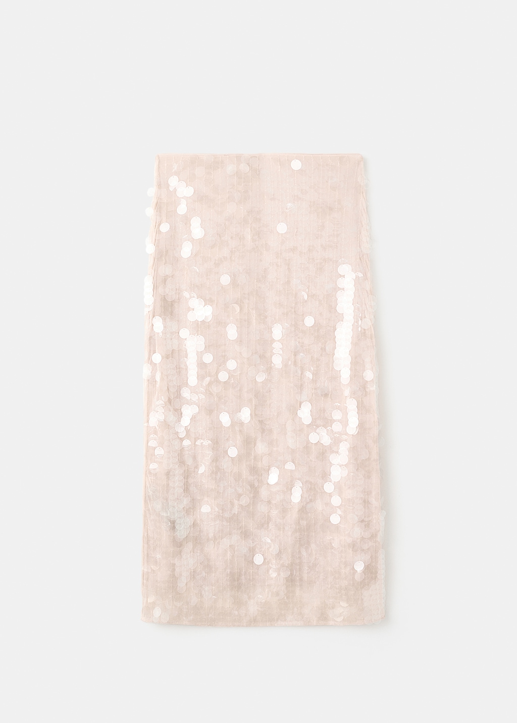 Sequin midi skirt