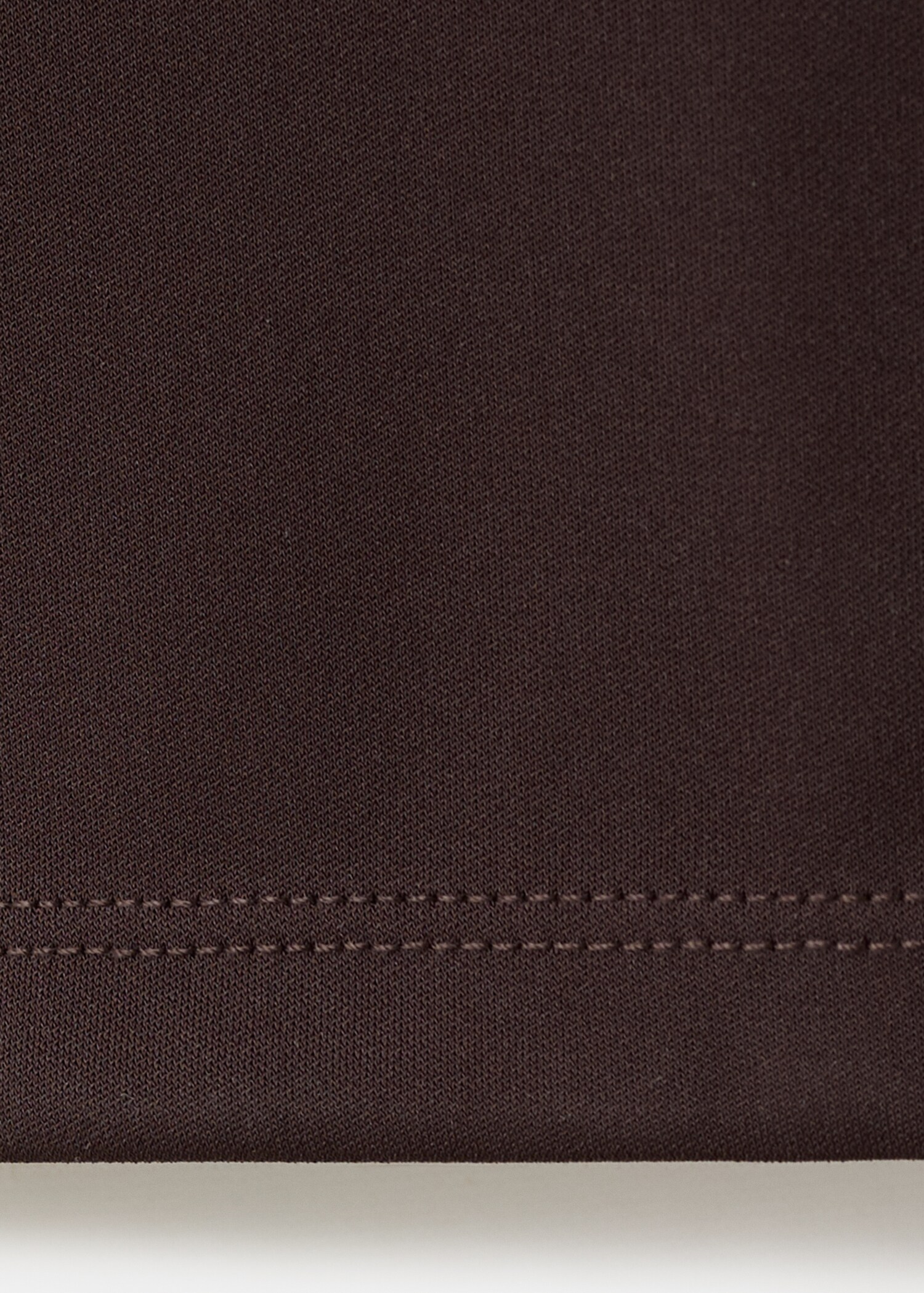 Straight-fit trousers with elastic waist - Details of the article 0