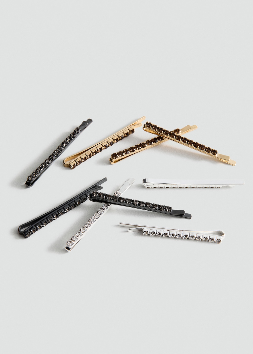 Combined hair pin set