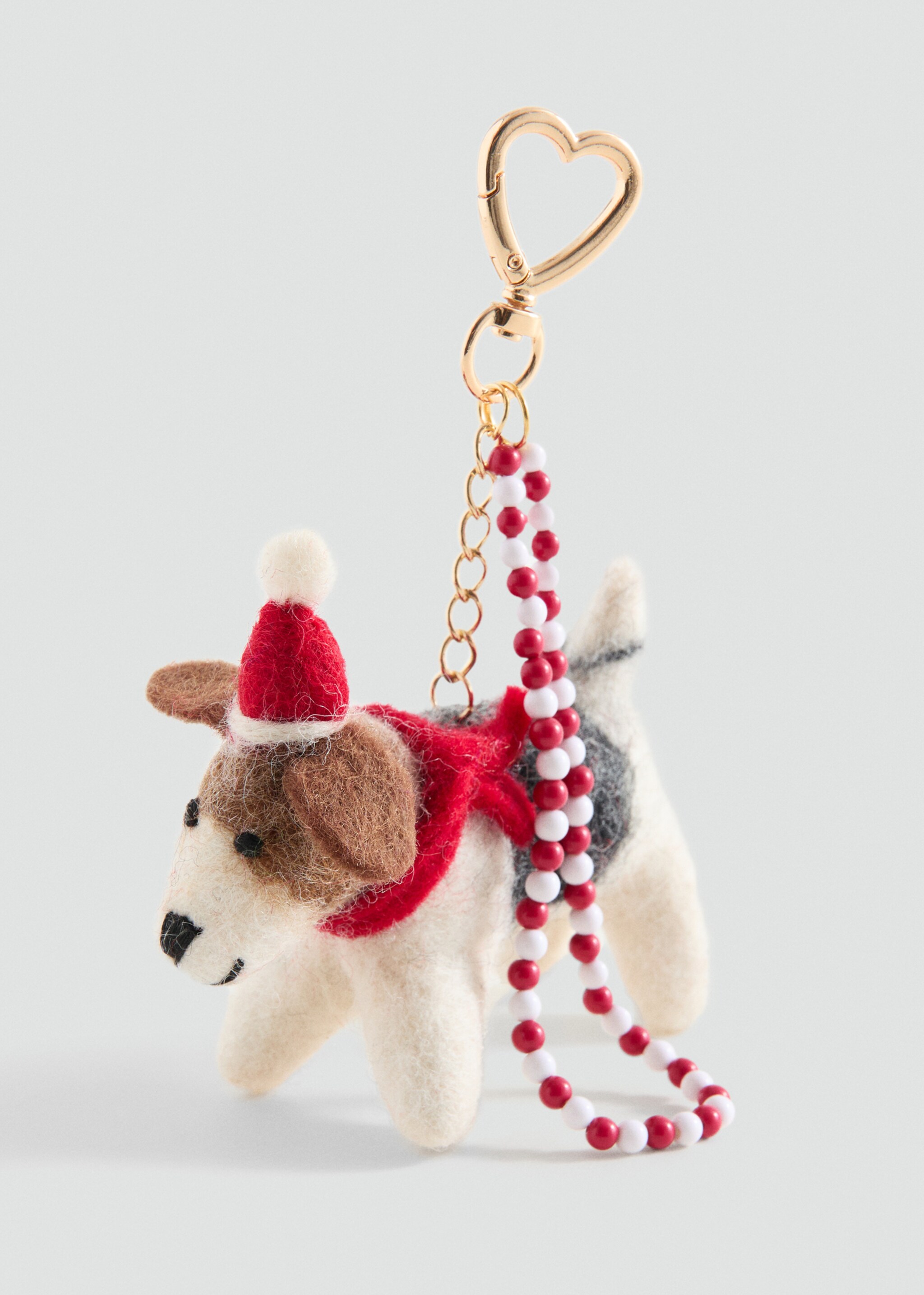 Charms key ring - Medium plane, Gold. Ref: 17059116-00.