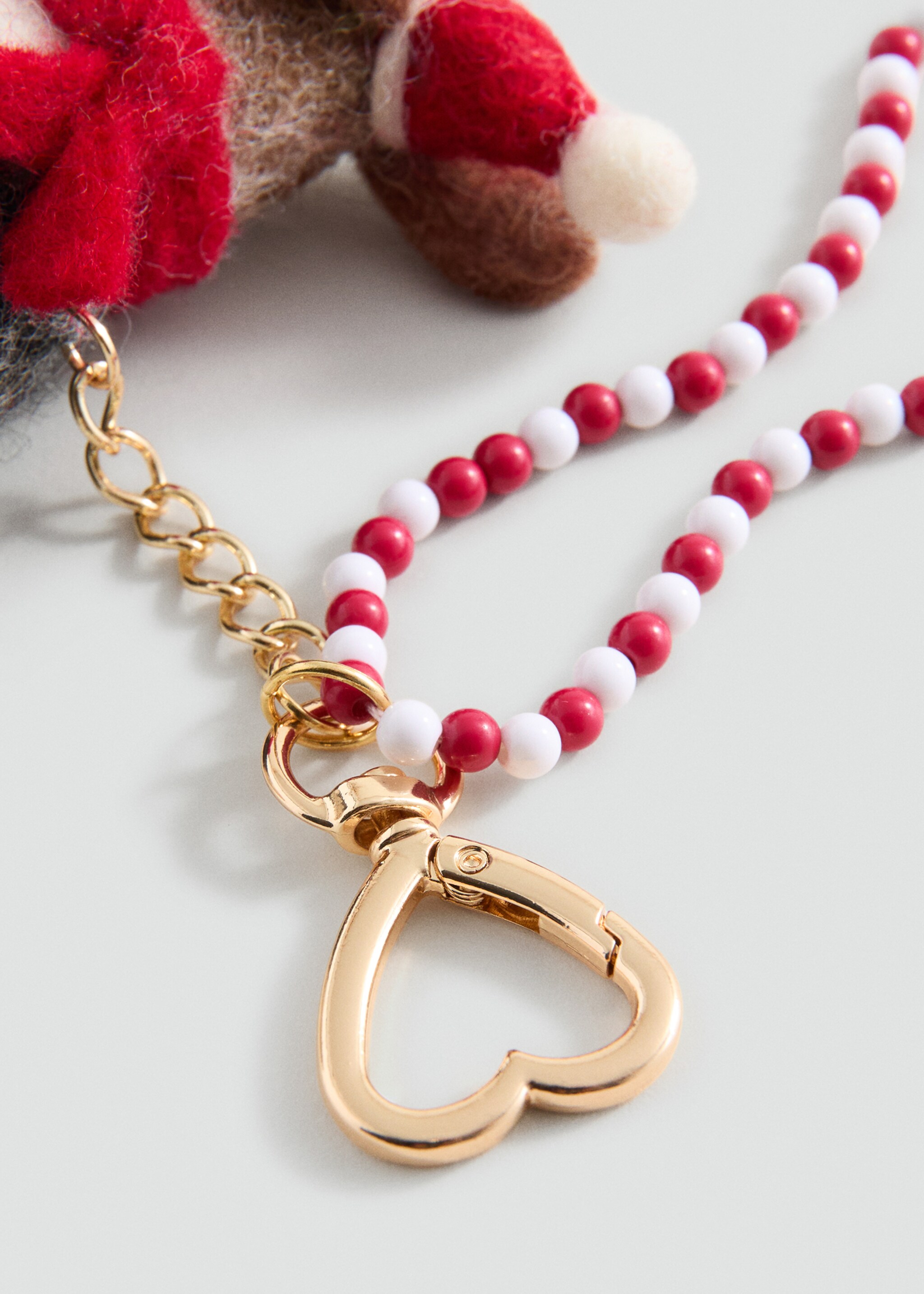 Charms key ring - Details of the article 1, Gold. Ref: 17059116-00.
