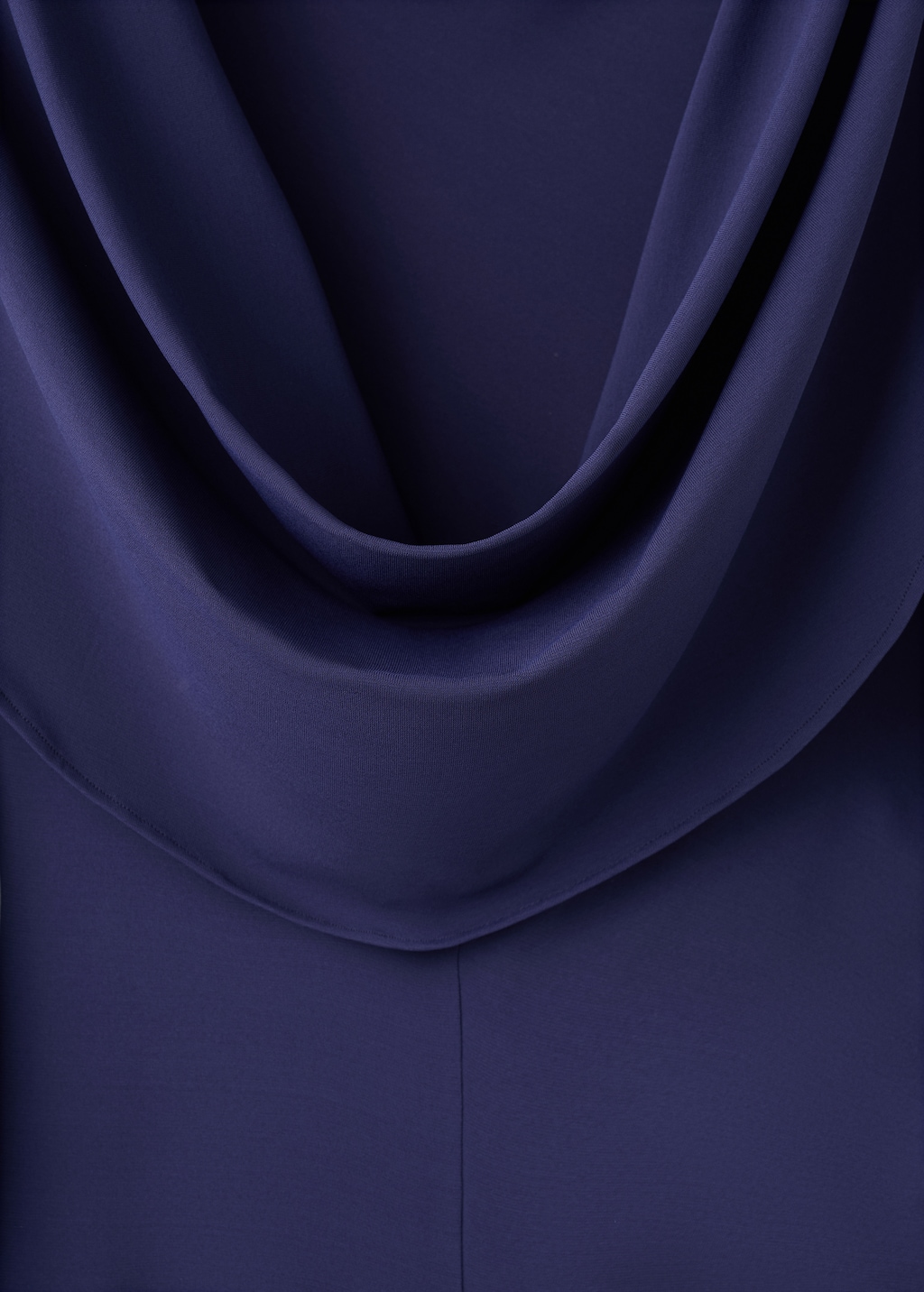 Fine-knit open-back dress