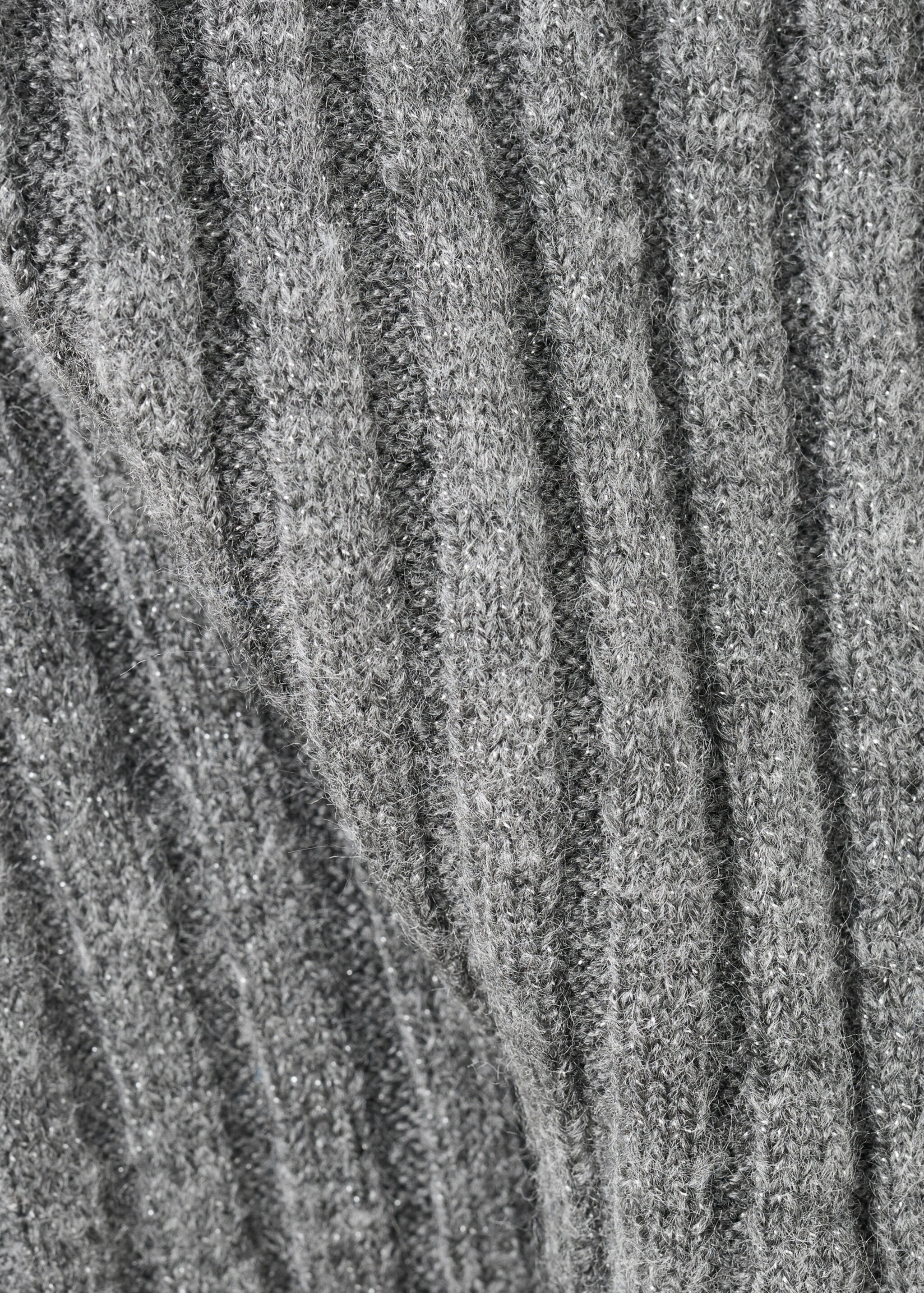 Top en maille lurex sans bretelles - Détail de l'article 0, Gris. Ref: 17059119-00.