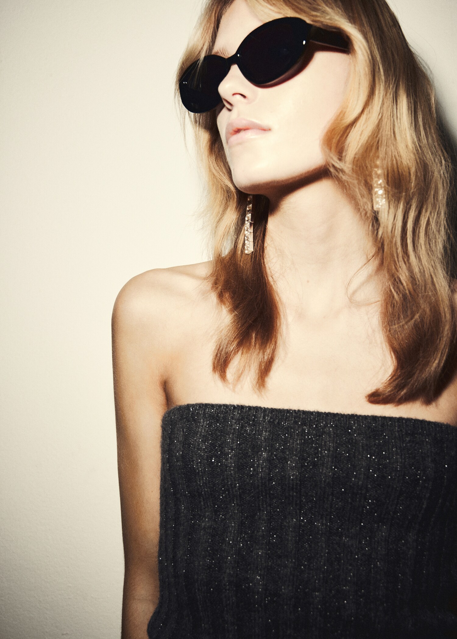 Top maille lurex bustier - Détail de l'article 1