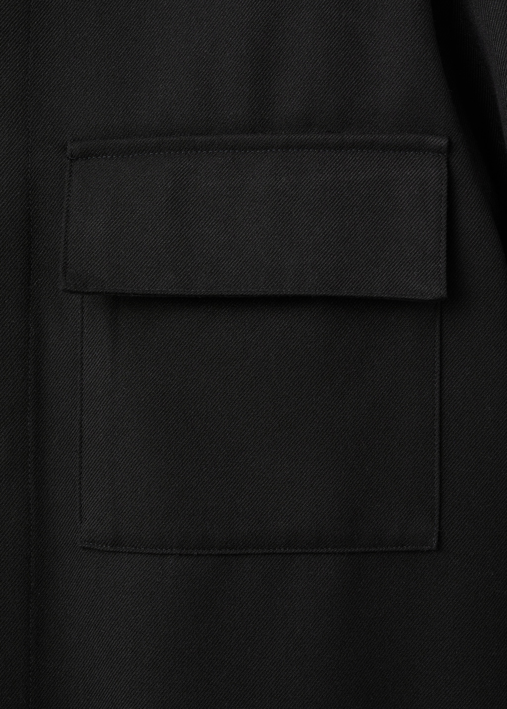 Flannel overshirt with pockets