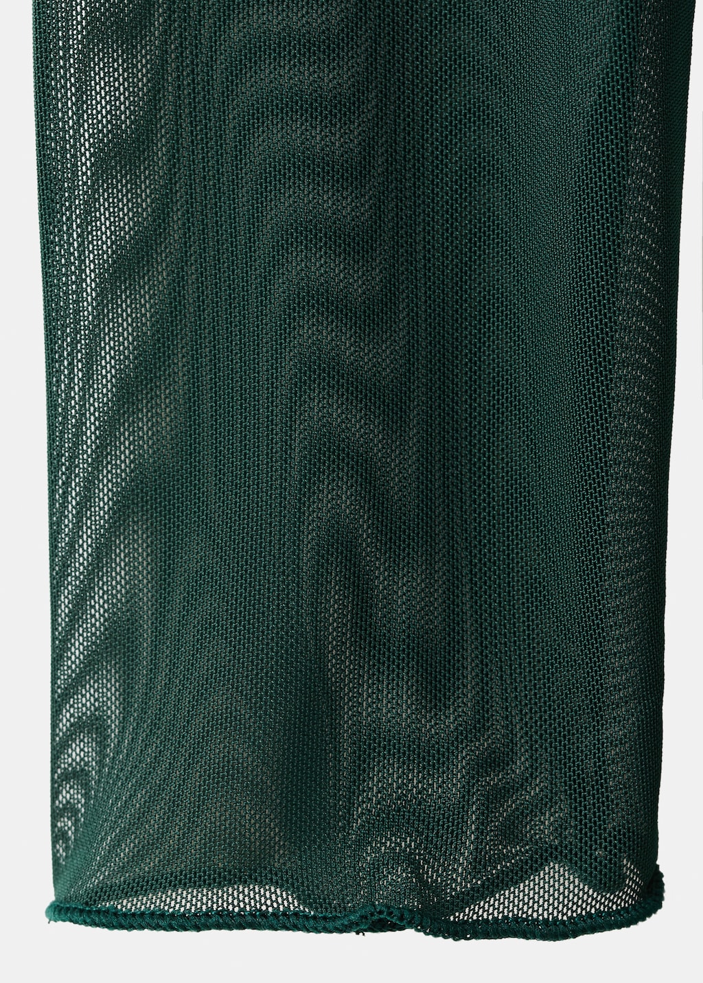 Semi-transparent asymmetrical dress