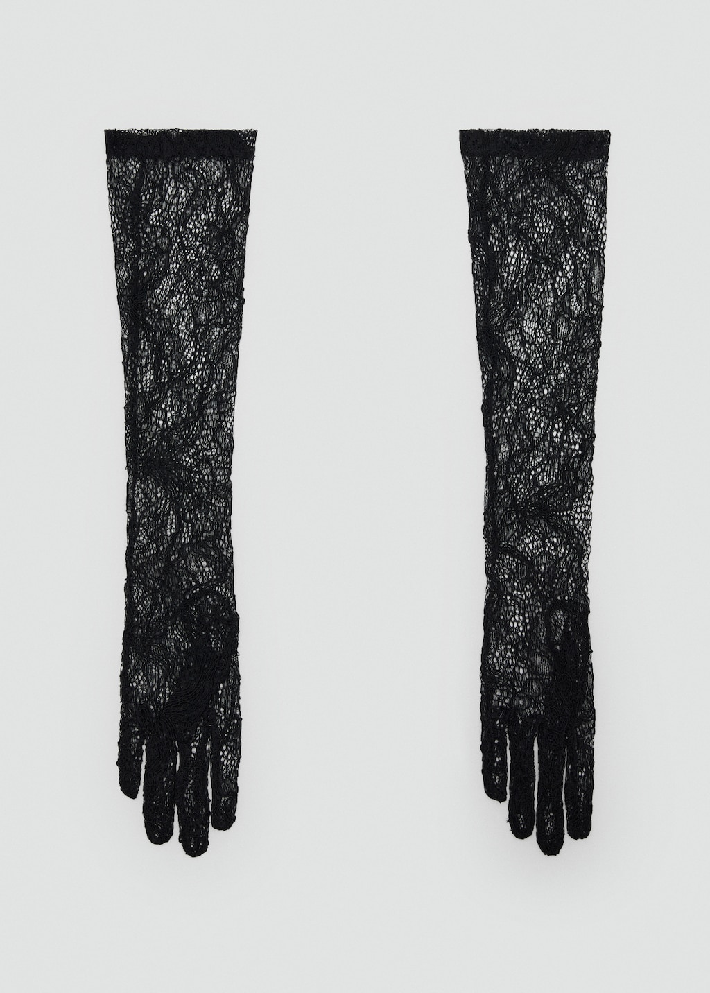 Long lace gloves