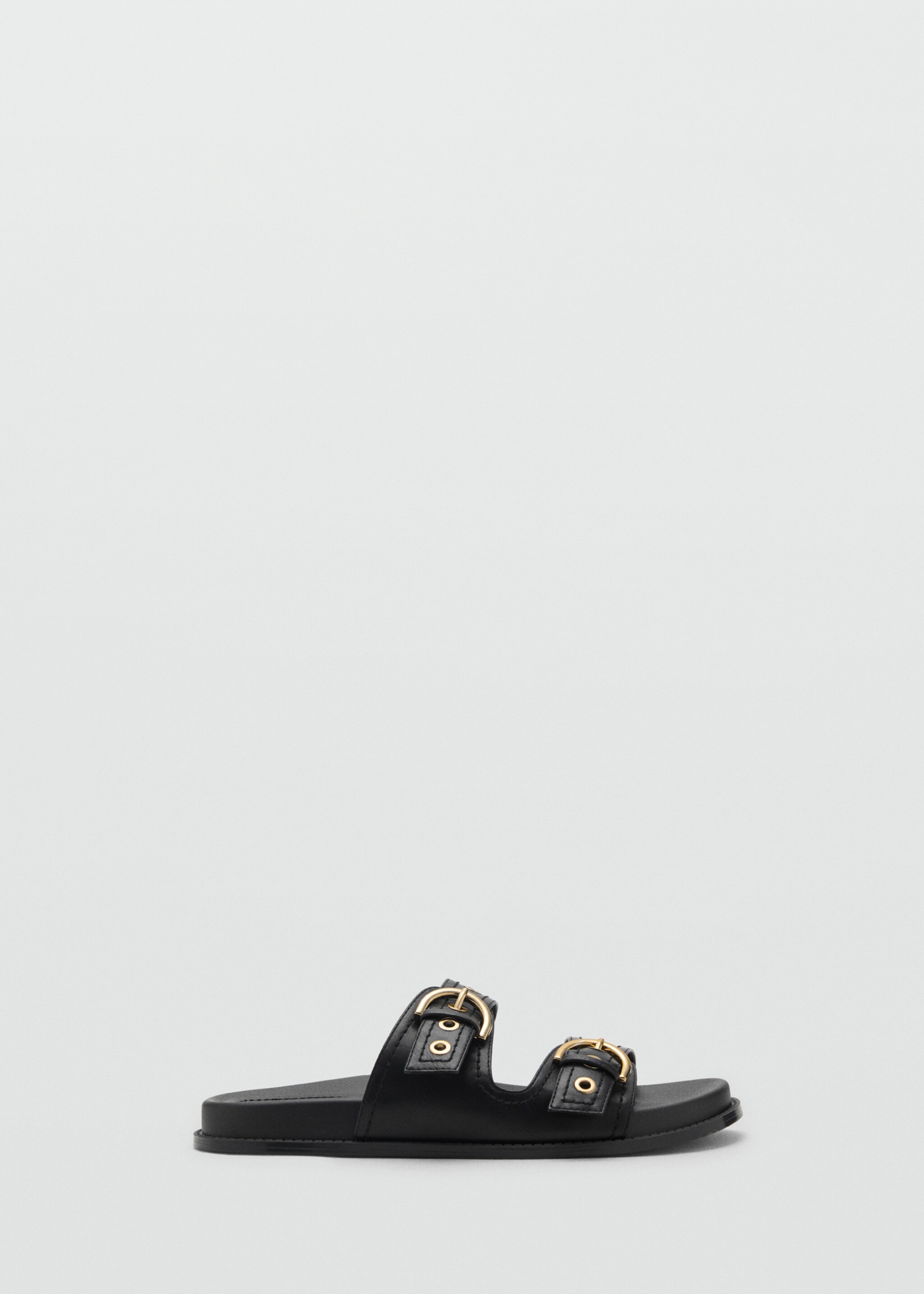 Strap sandals with buckle - Article without model