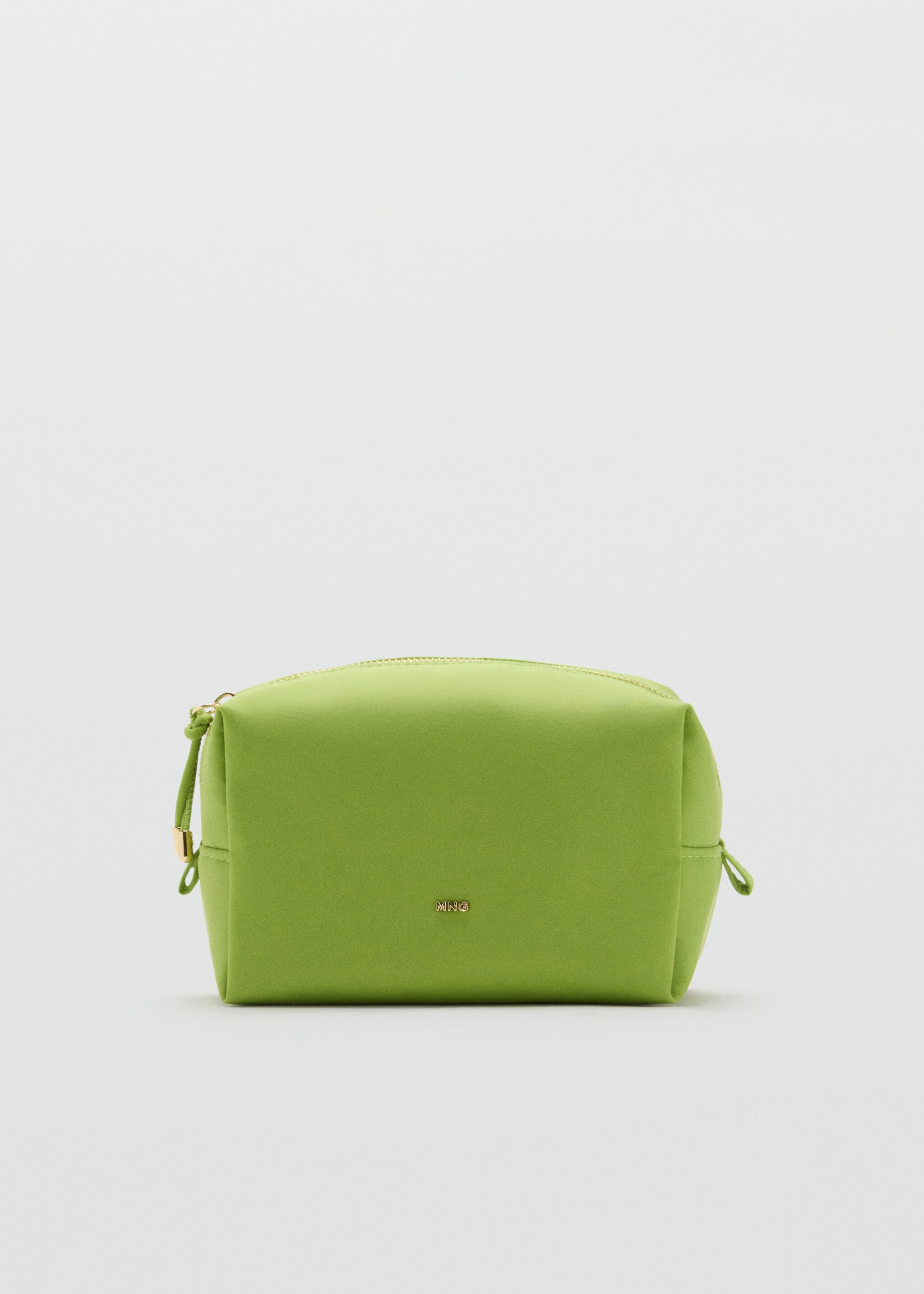 Zipped nylon cosmetics bag - Article without model