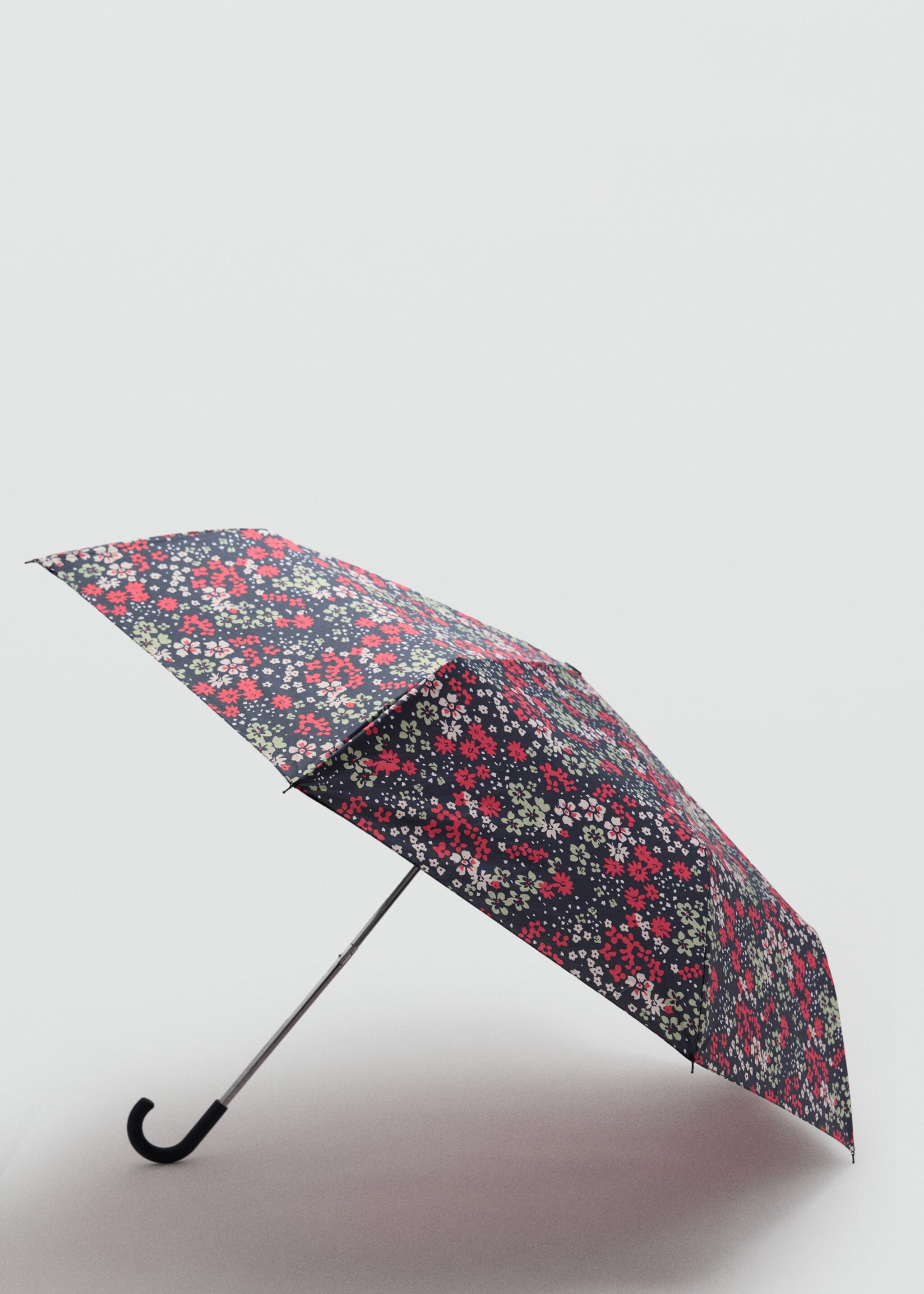 Mini flower-print umbrella - Felezősík
