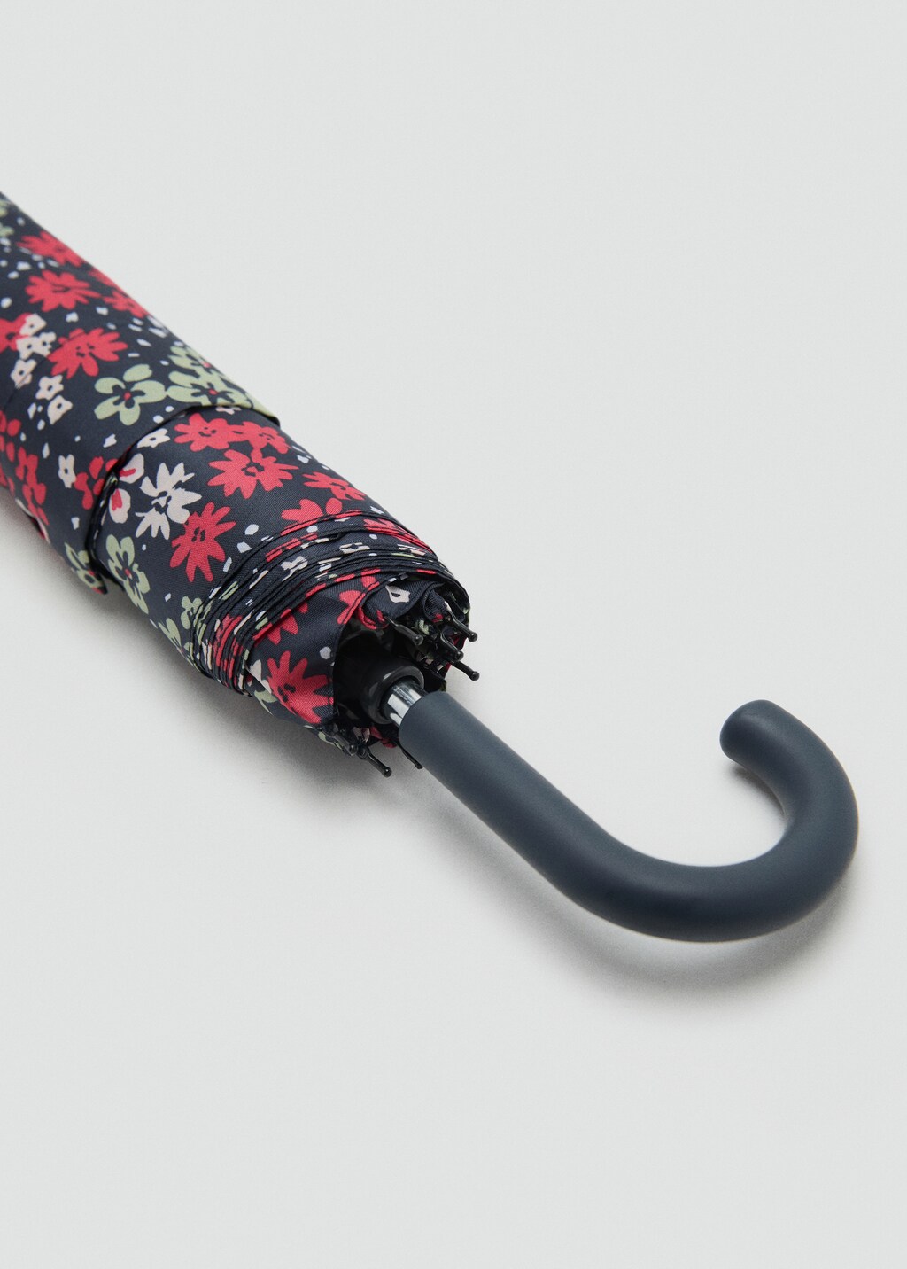 Mini flower-print umbrella