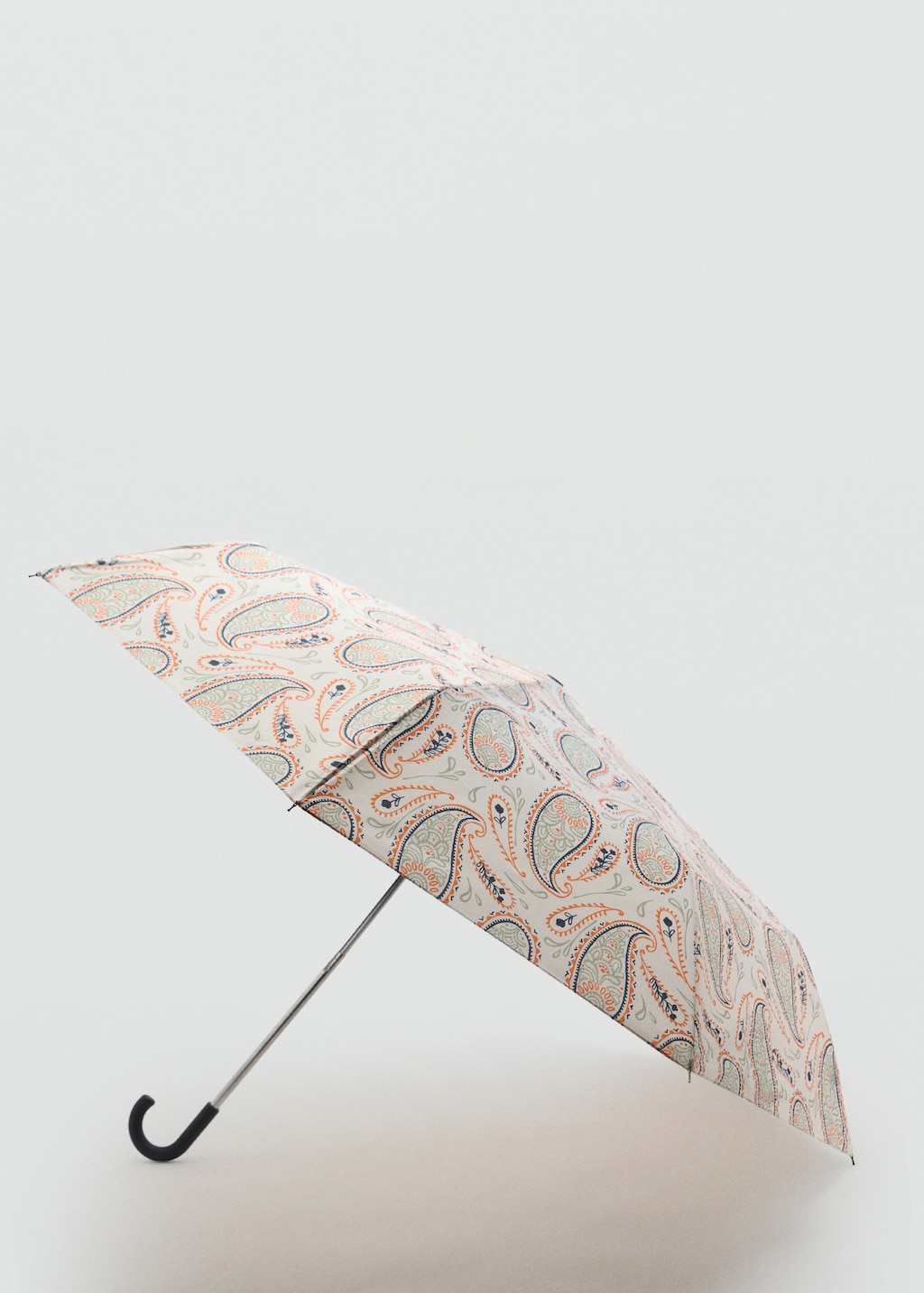 Paisley-print umbrella