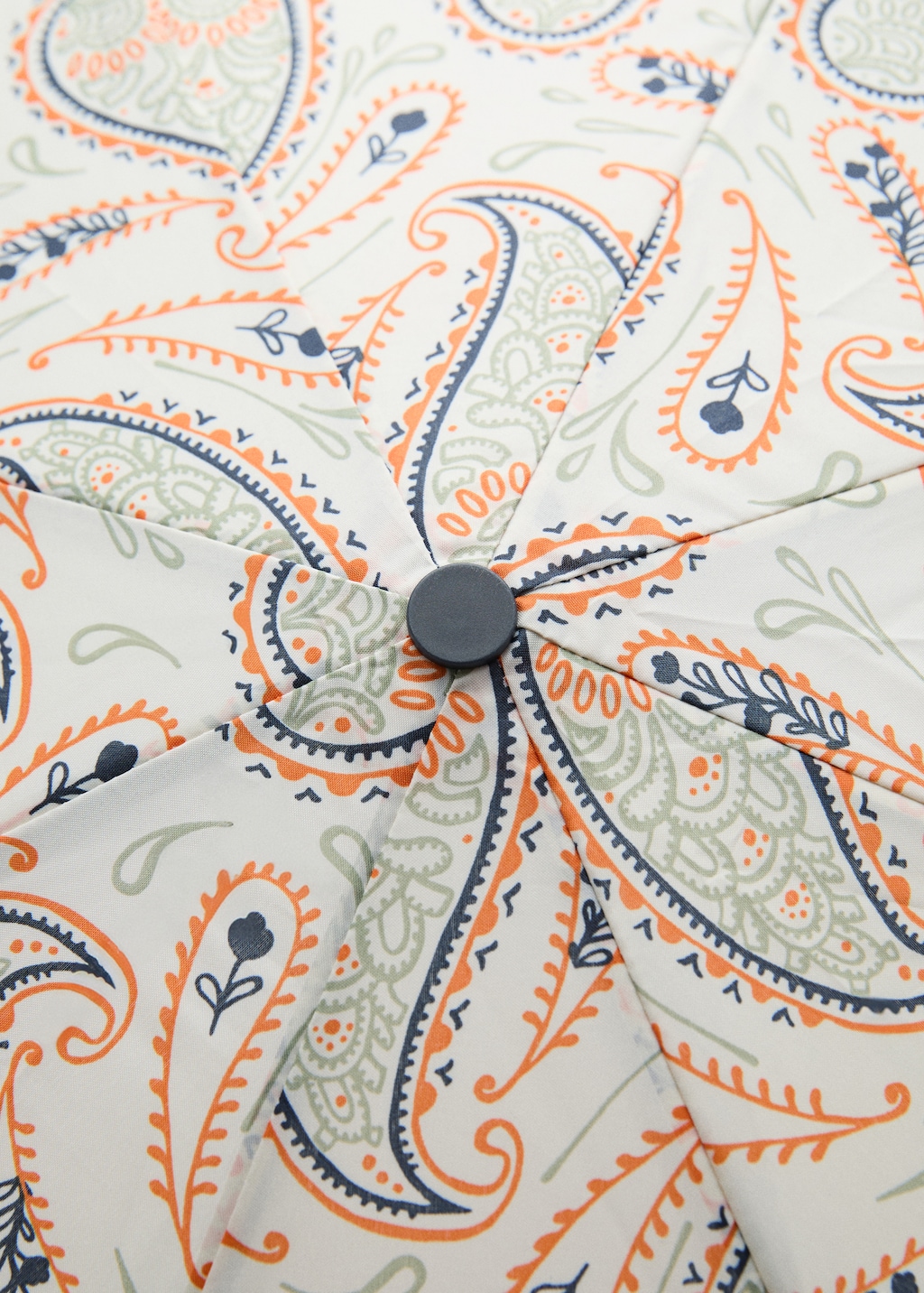 Paisley-print umbrella