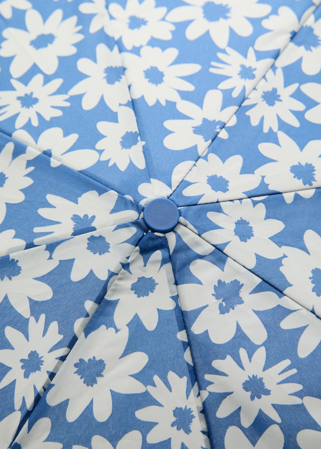Flower print umbrella