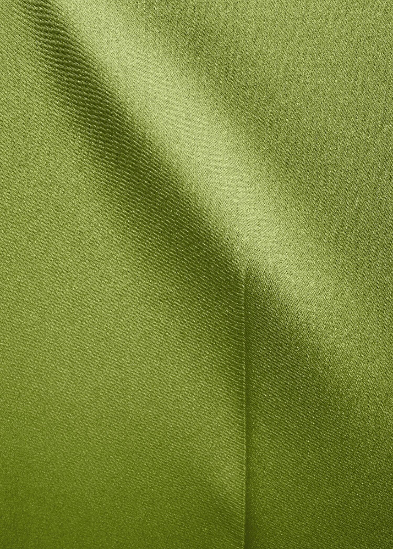 Satin straight-fit trousers - Details of the article 8