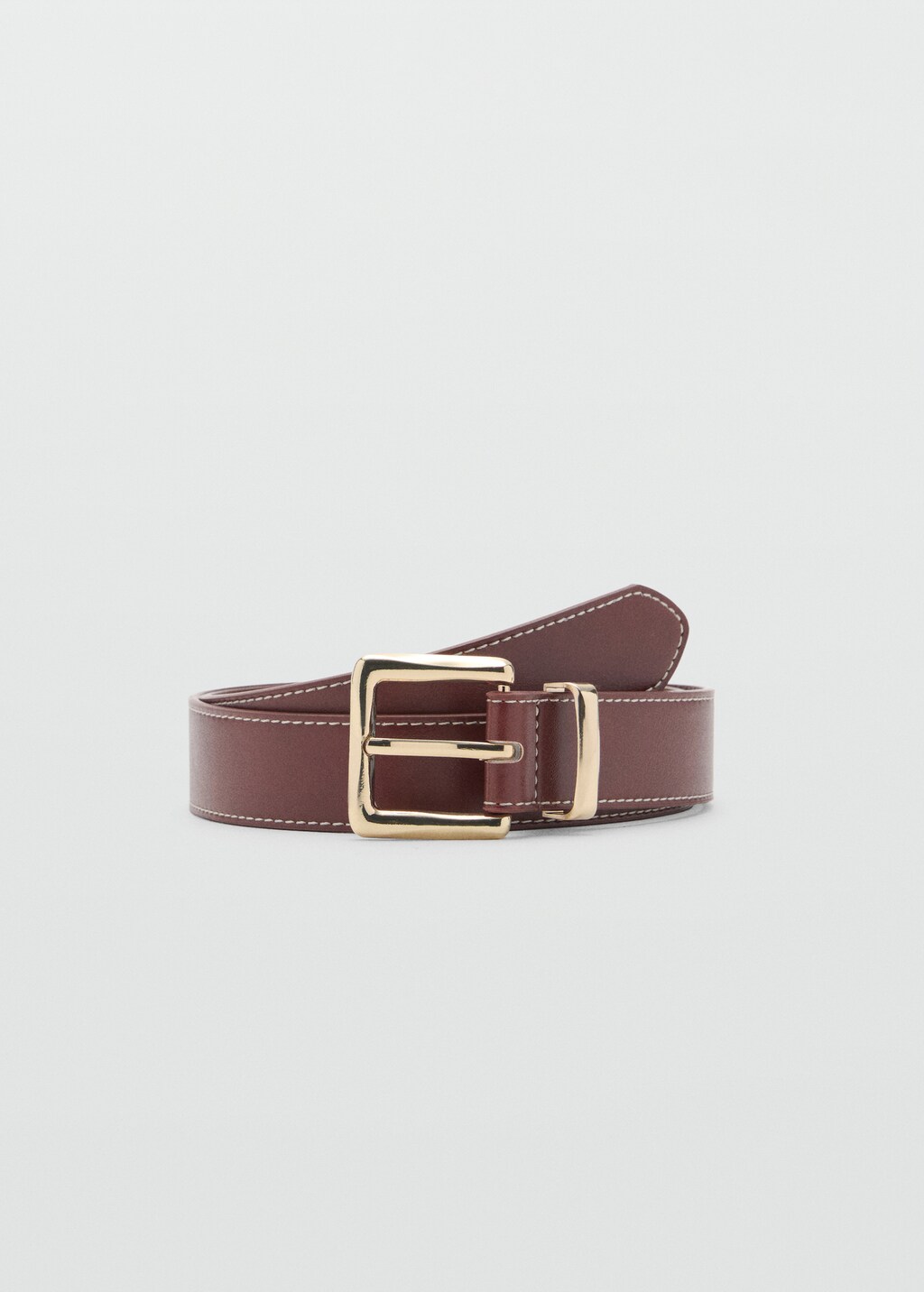 Doublet Db Buckle Belt - Dark Brown | Garmentory