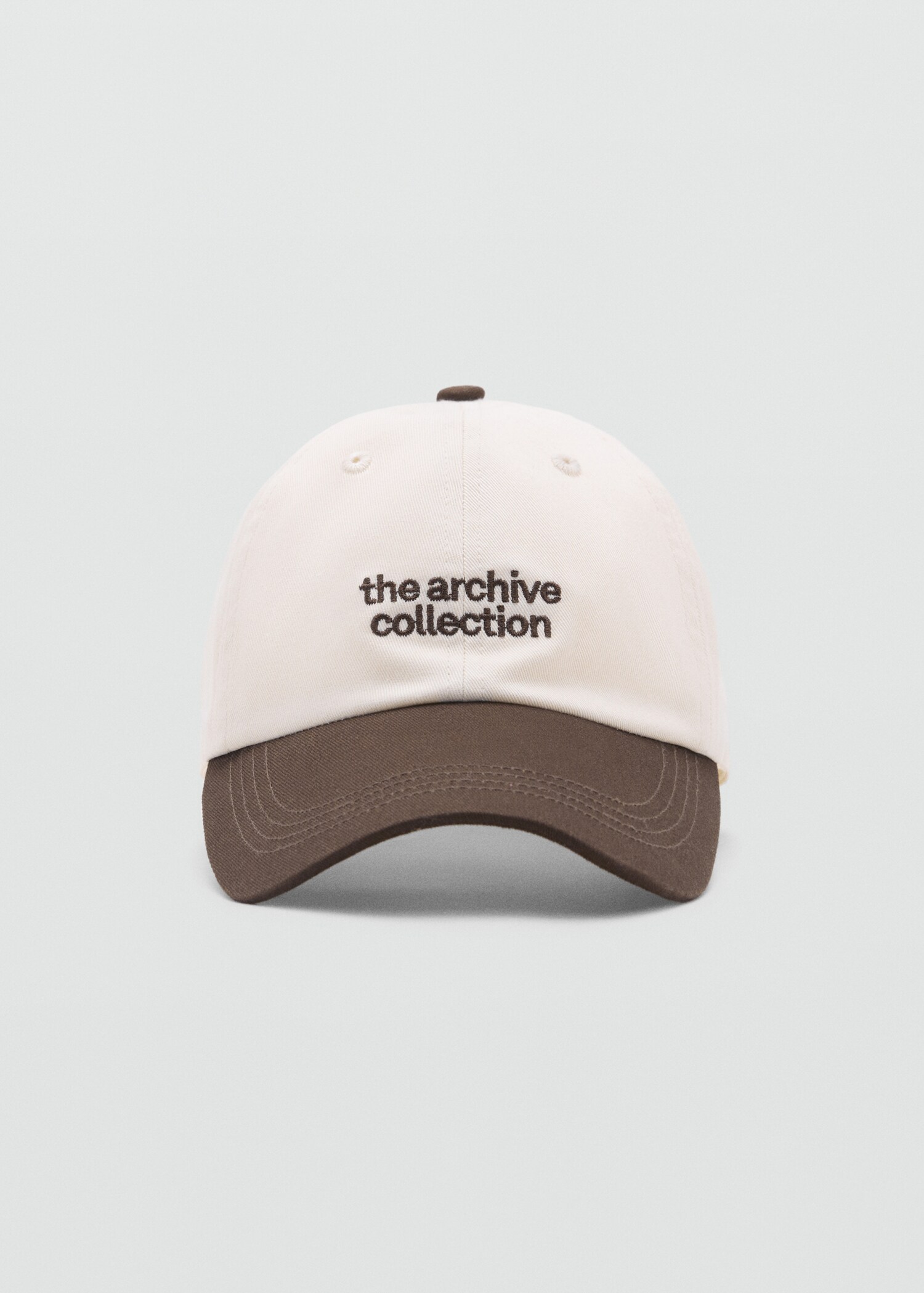 Embroidered message cap - Medium plane