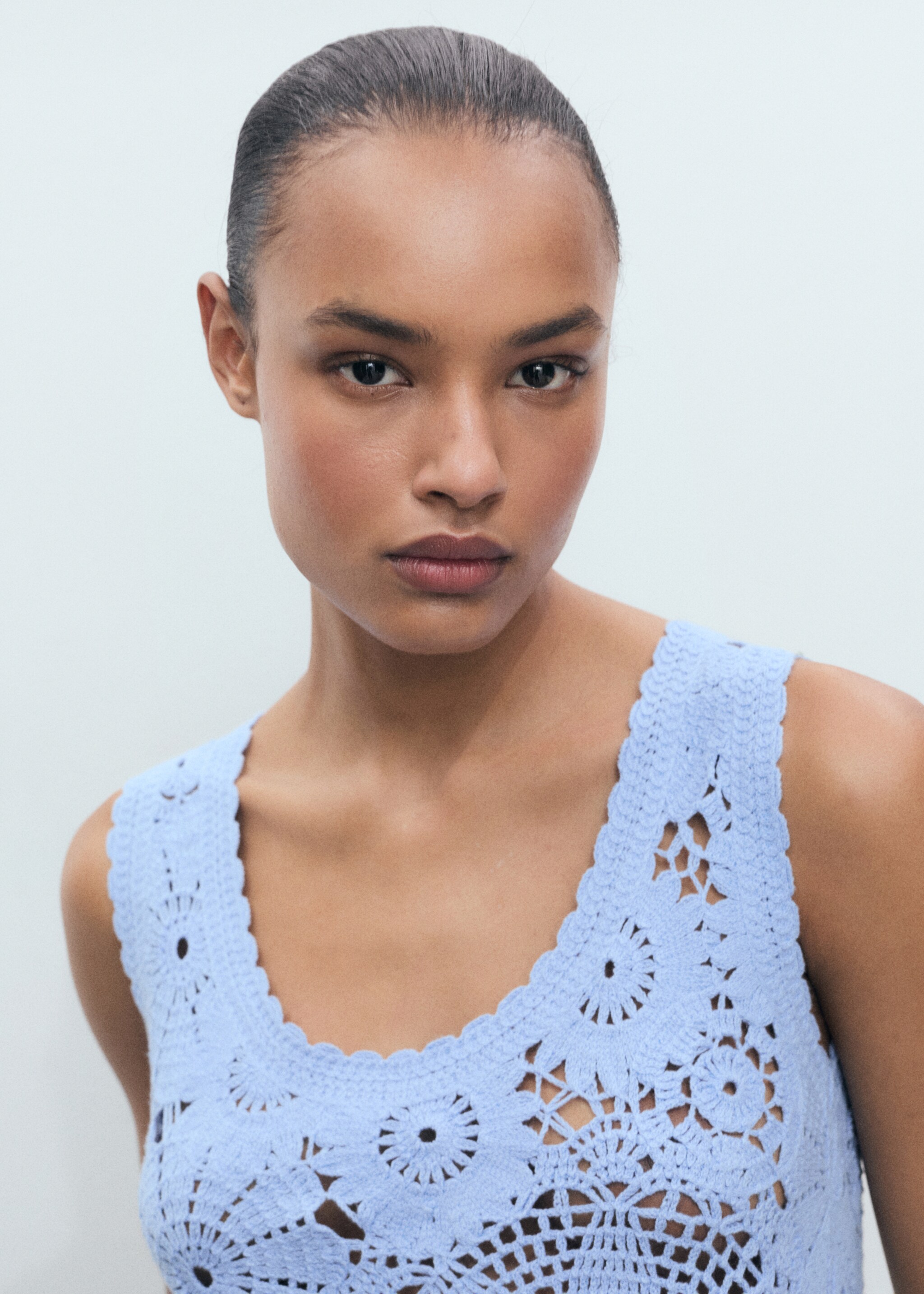 Top crochet fleurs - Détail de l'article 1