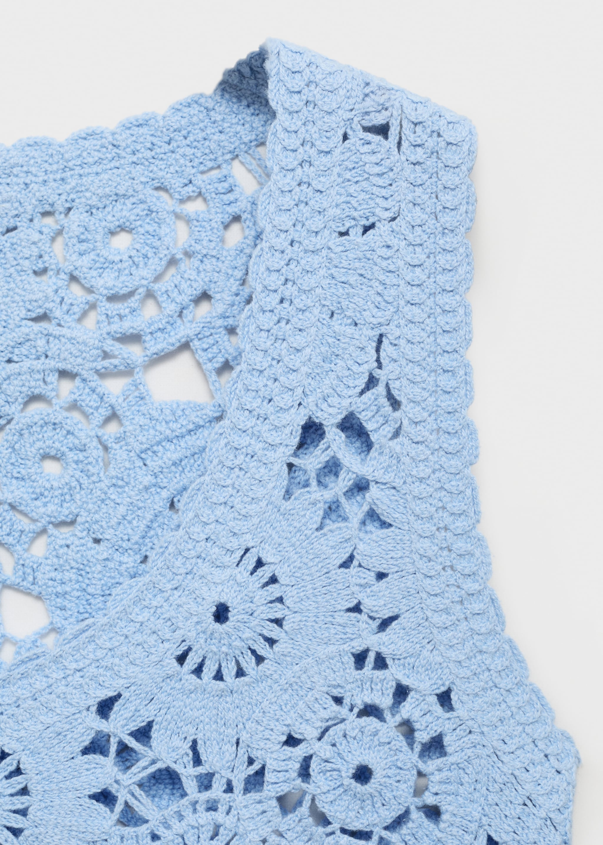 Top crochet fleurs - Détail de l'article 8