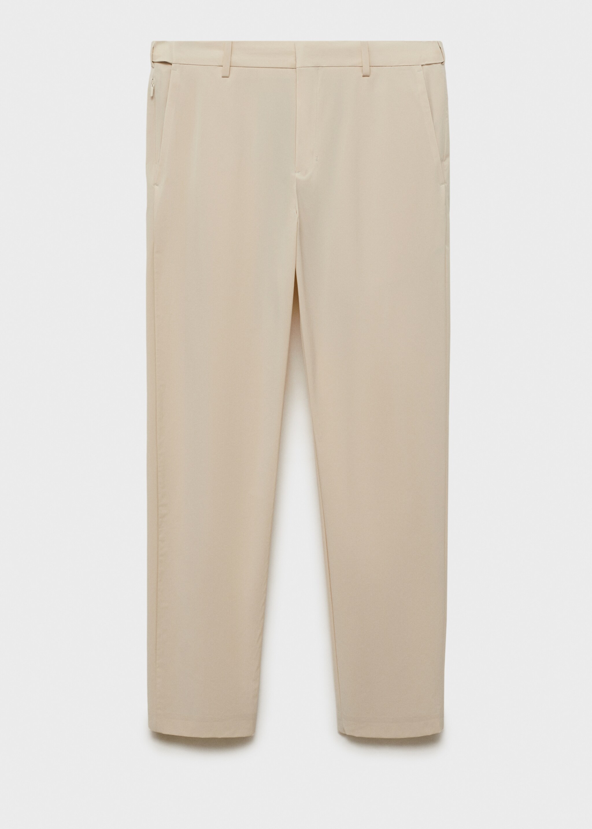 Slim-fit water-repellent trousers - Article without model