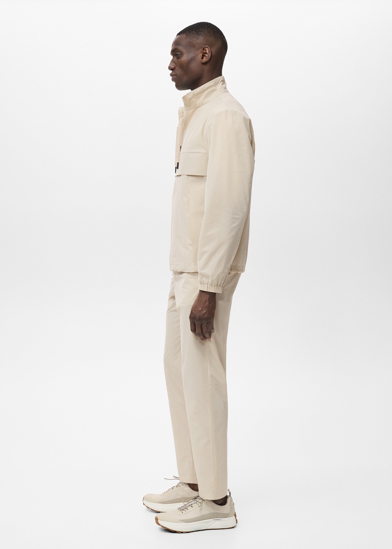 Slim-fit water-repellent pants - Details of the article 2