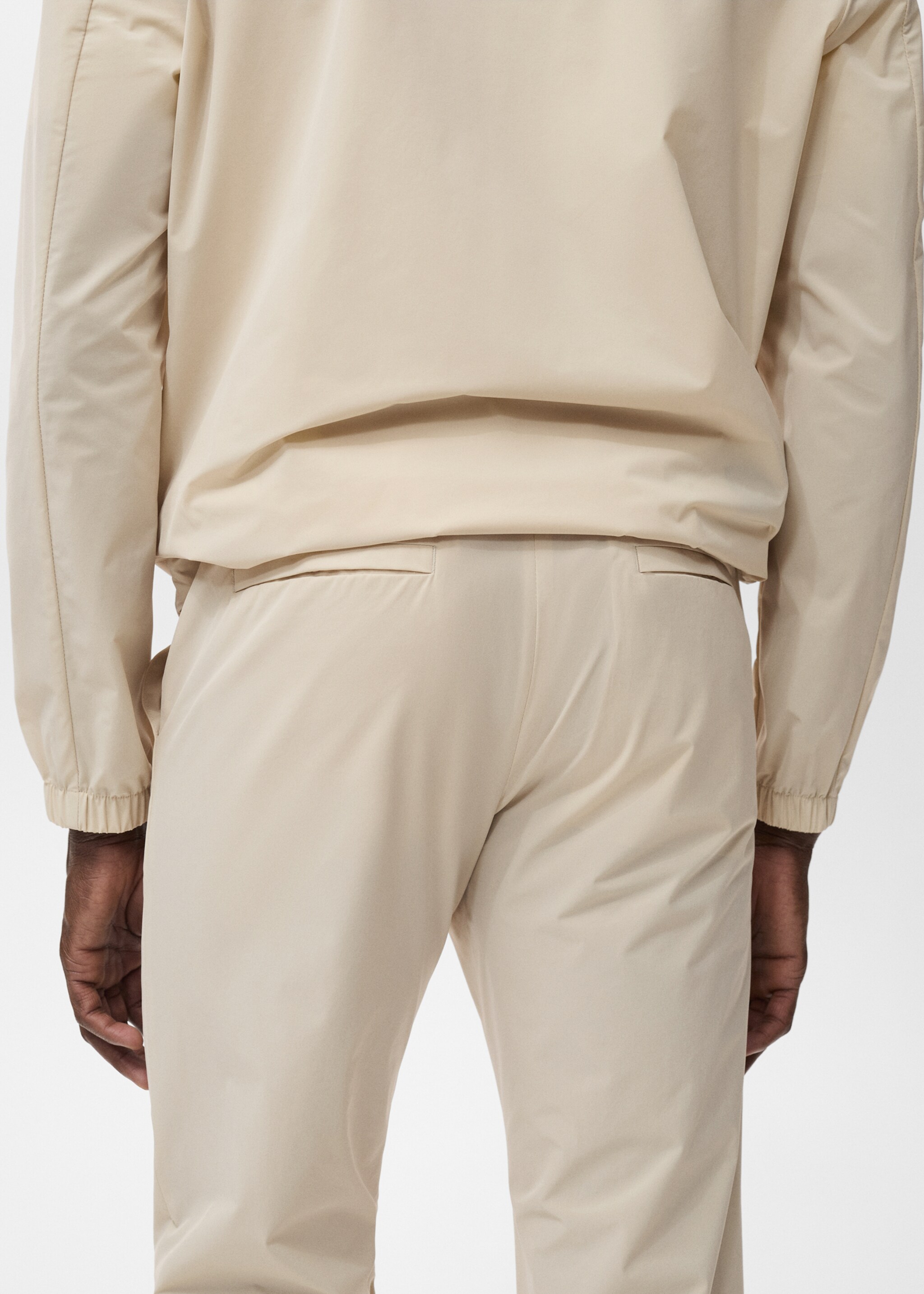Slim-fit water-repellent trousers - Details of the article 6