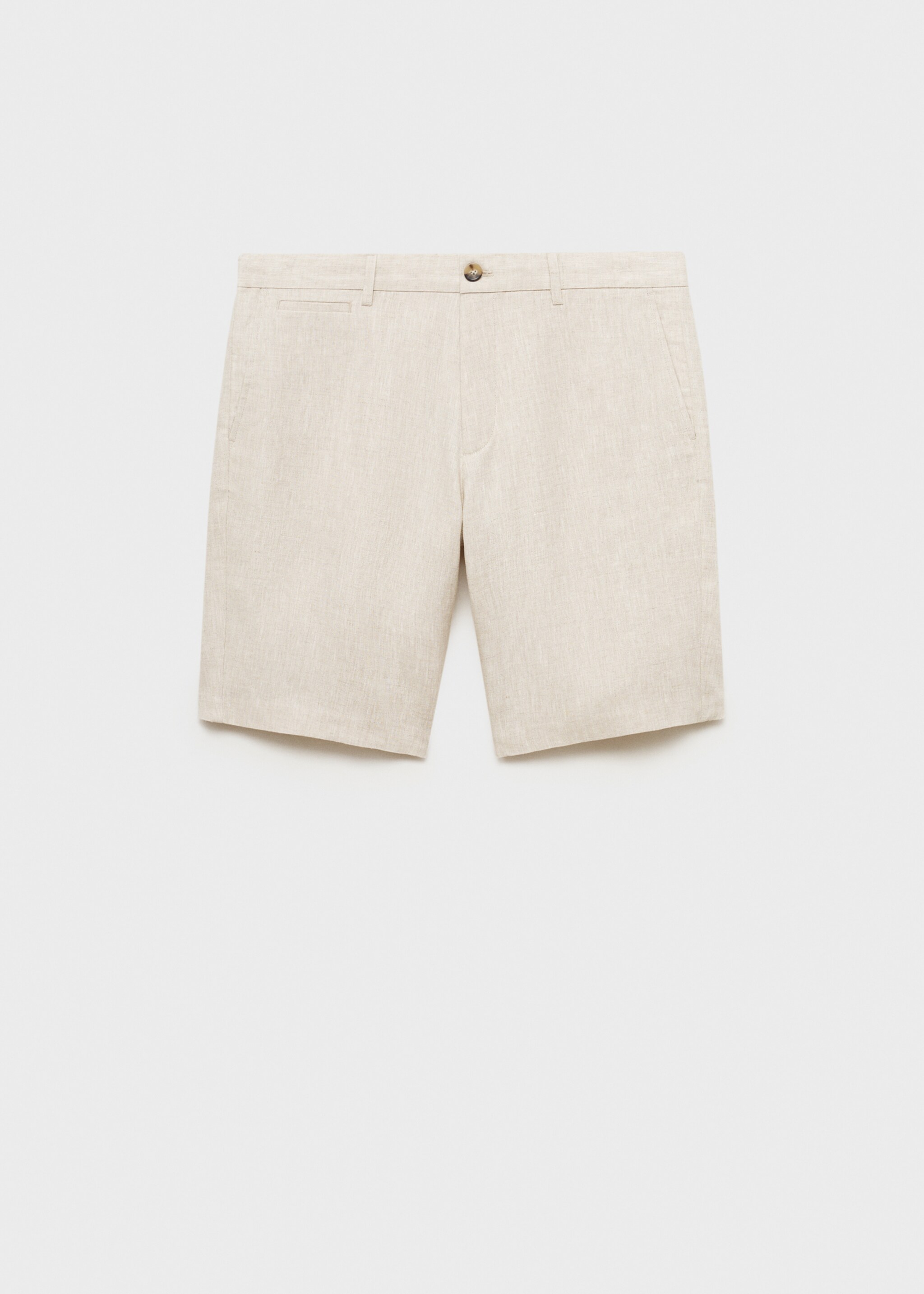Bermudas slim fit 100% lino - Artículo sin modelo