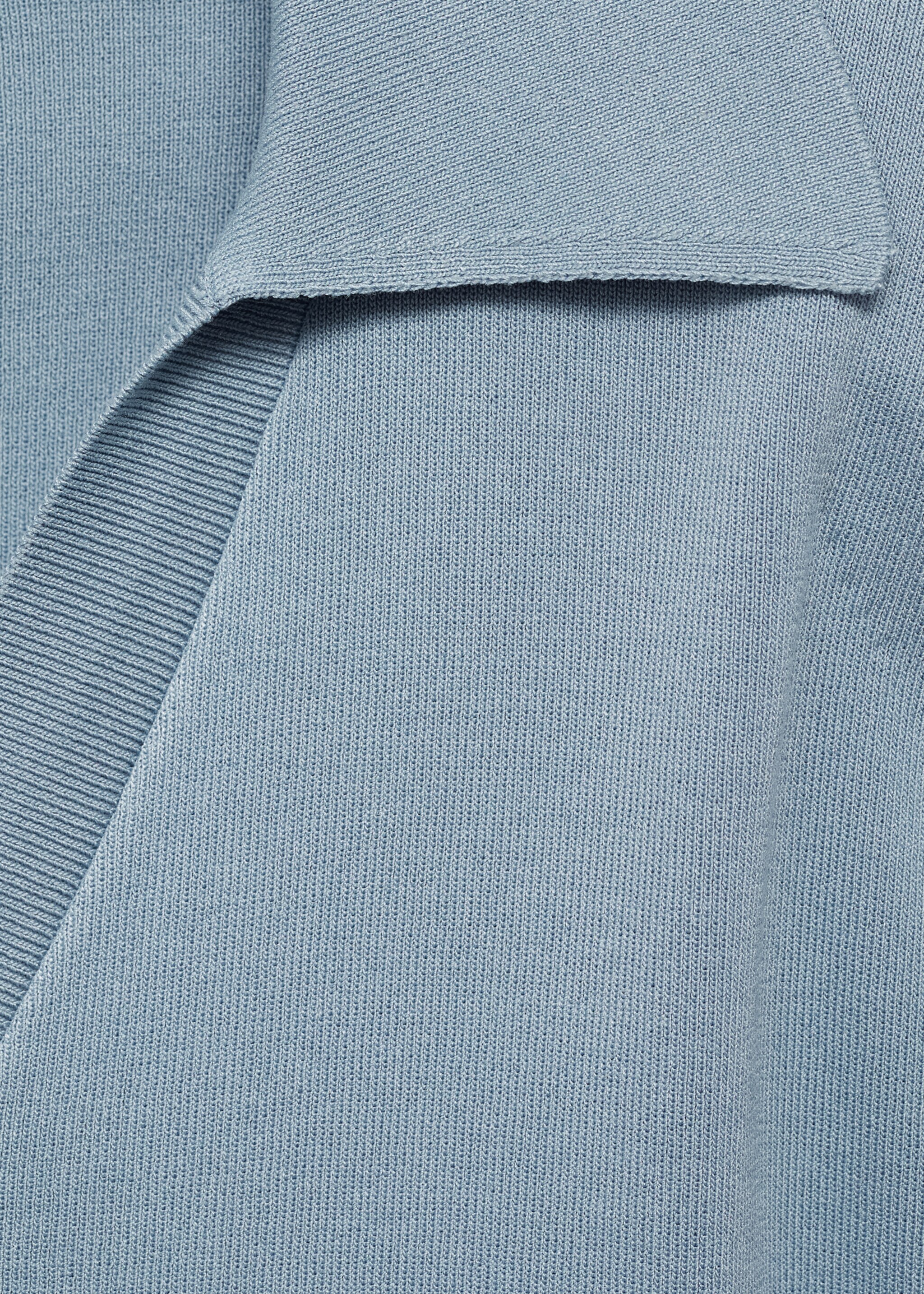 Fine-knit shoulder-padded gilet - Details of the article 8