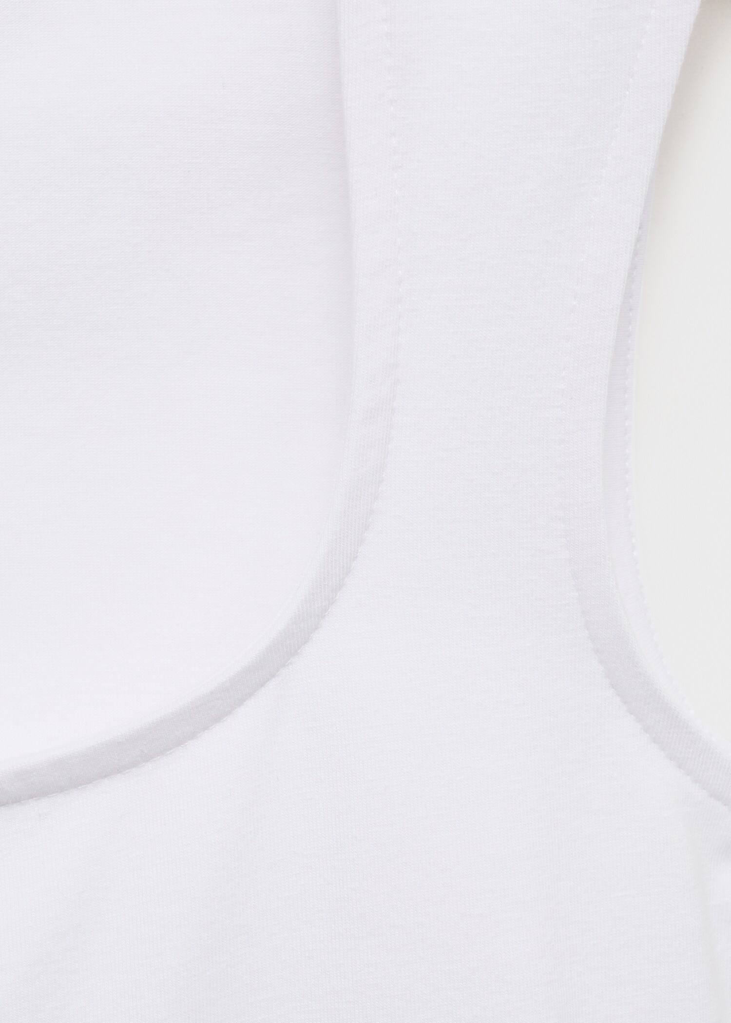 Knitted top with wide straps - Details of the article 8