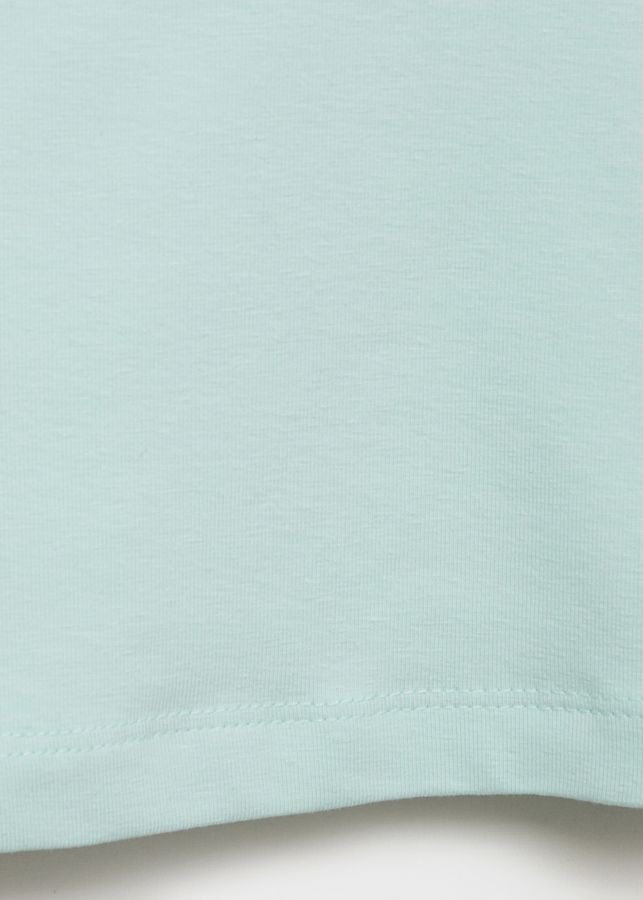 Knitted top with wide straps - Details of the article 0
