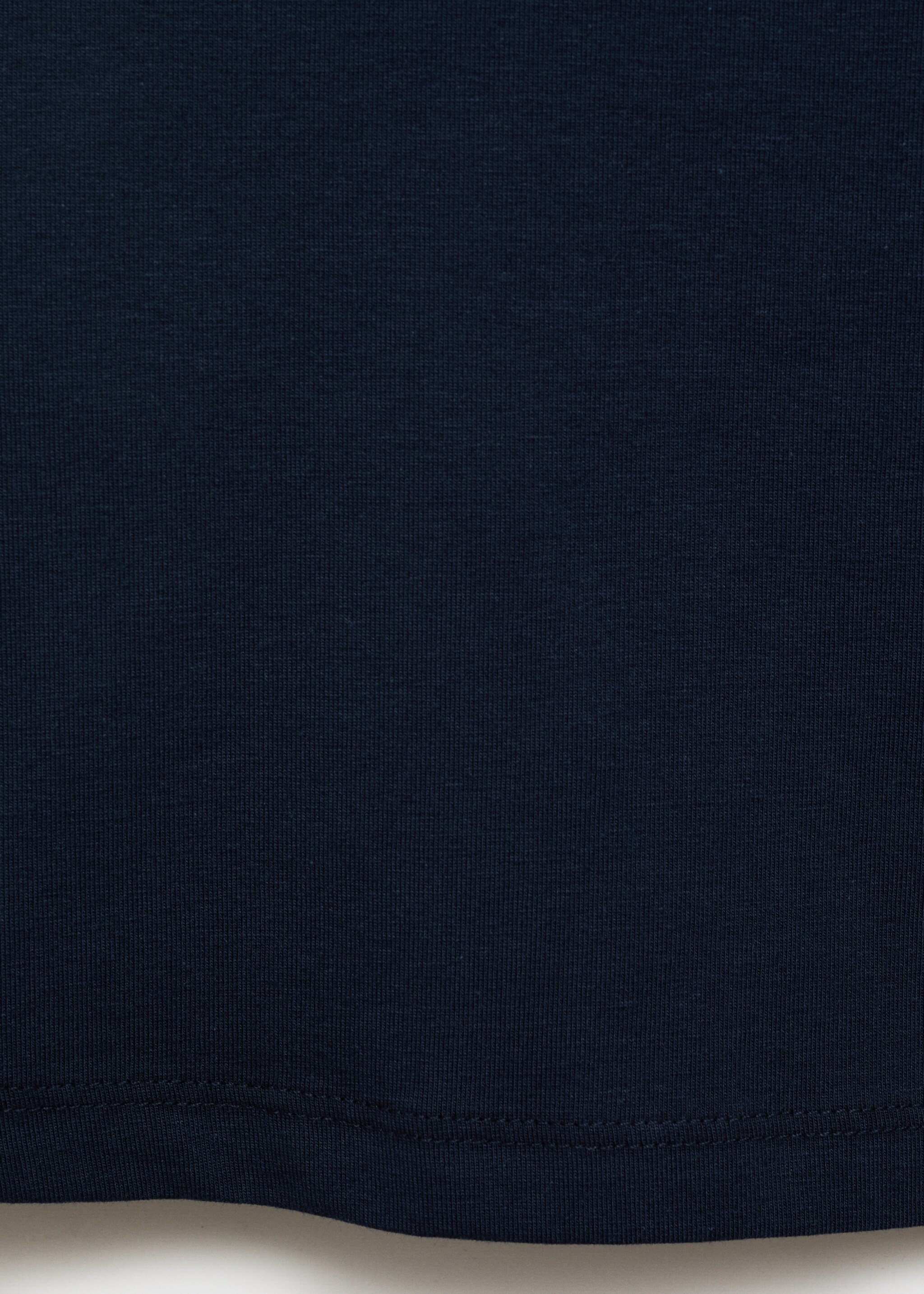 Knitted top with wide straps - Details of the article 0