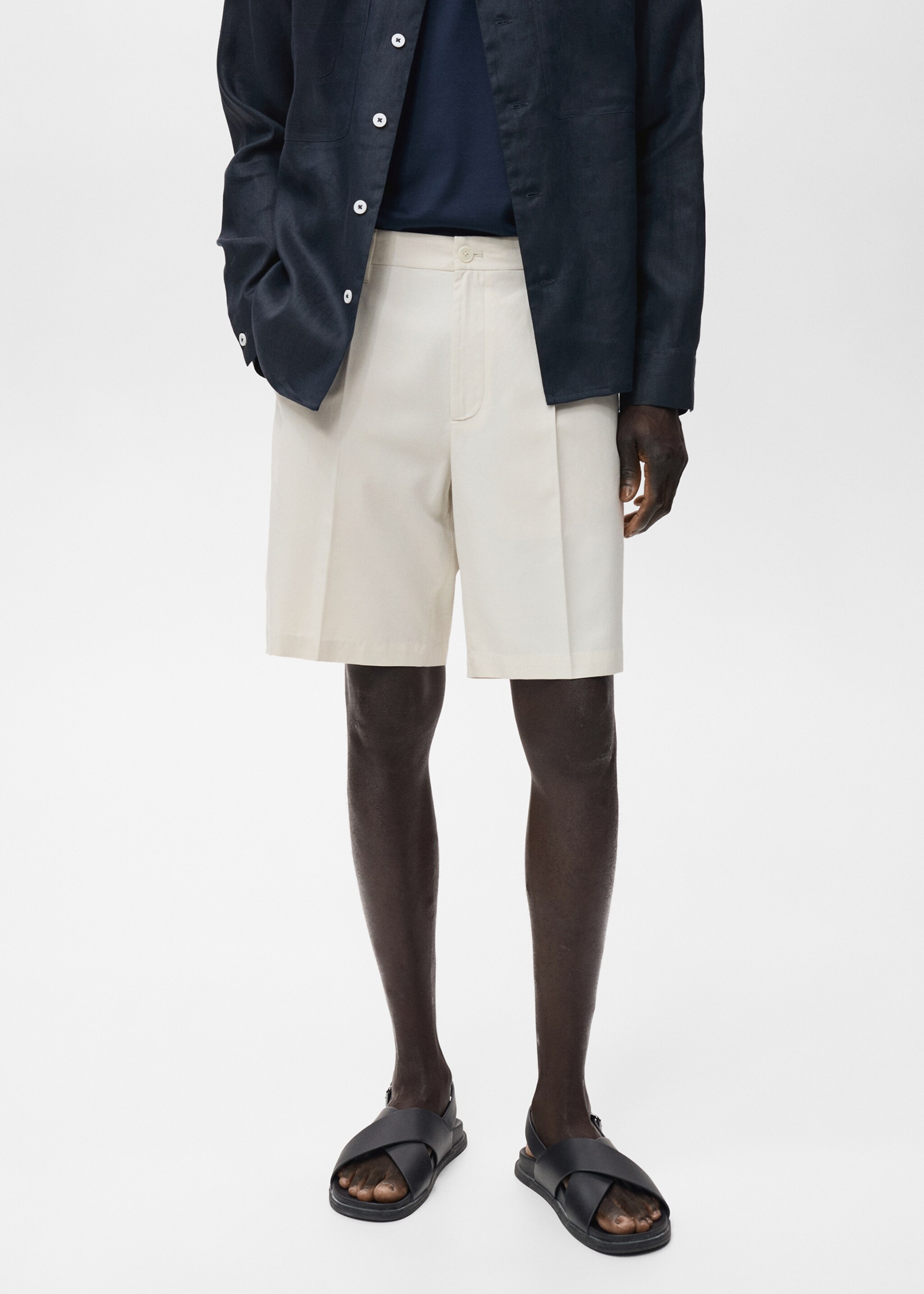 Bermudas 100% lino - Detalle del artículo 1