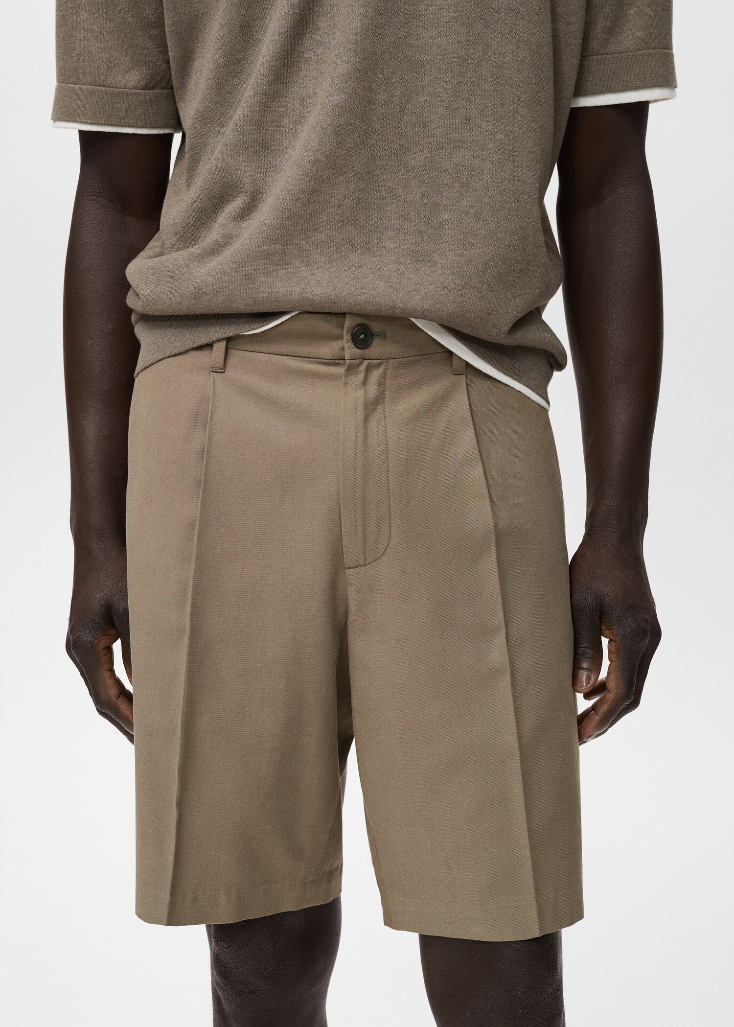100% linen bermuda shorts - Детальніше про товар 1