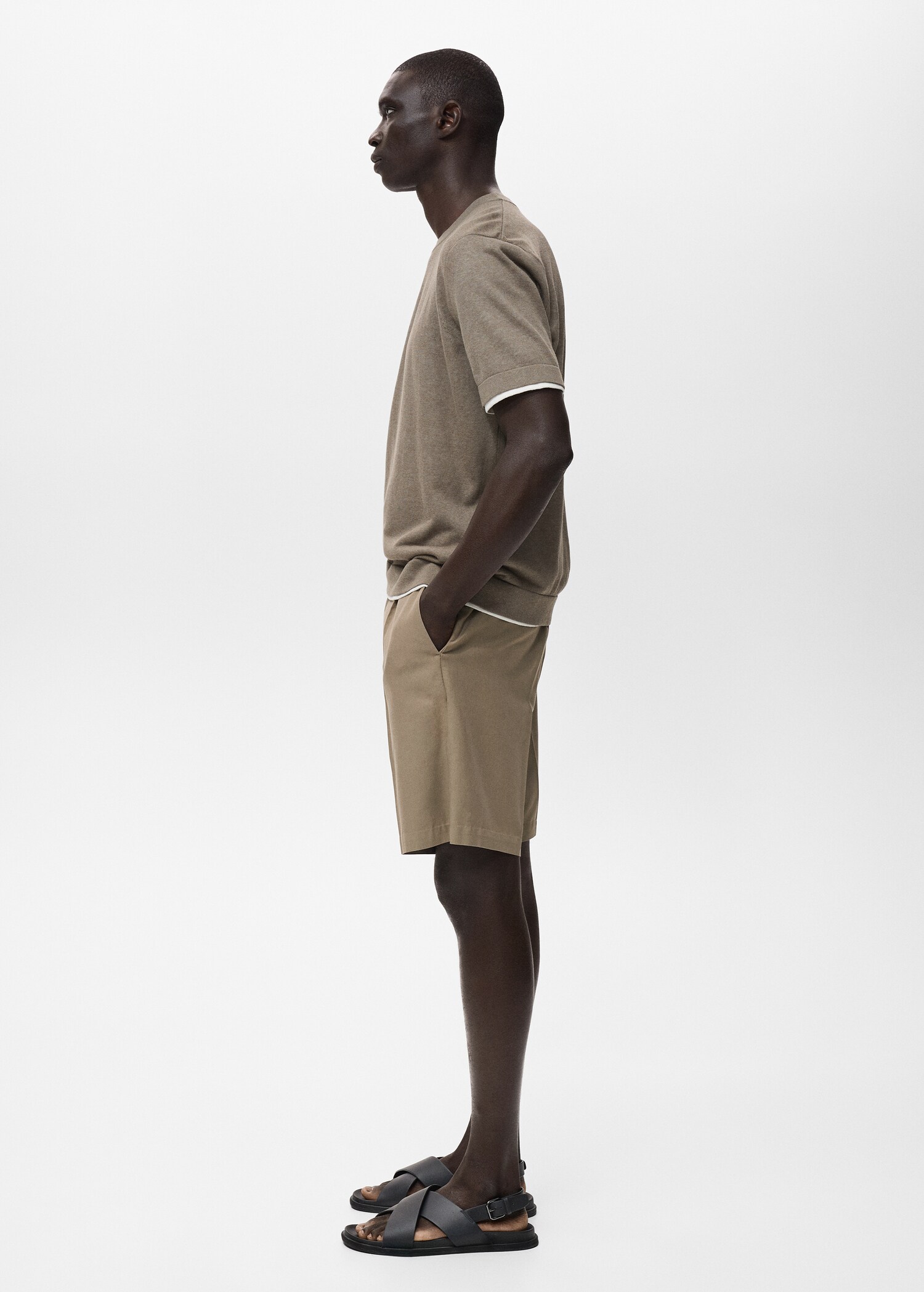 100% linen bermuda shorts - Детальніше про товар 2