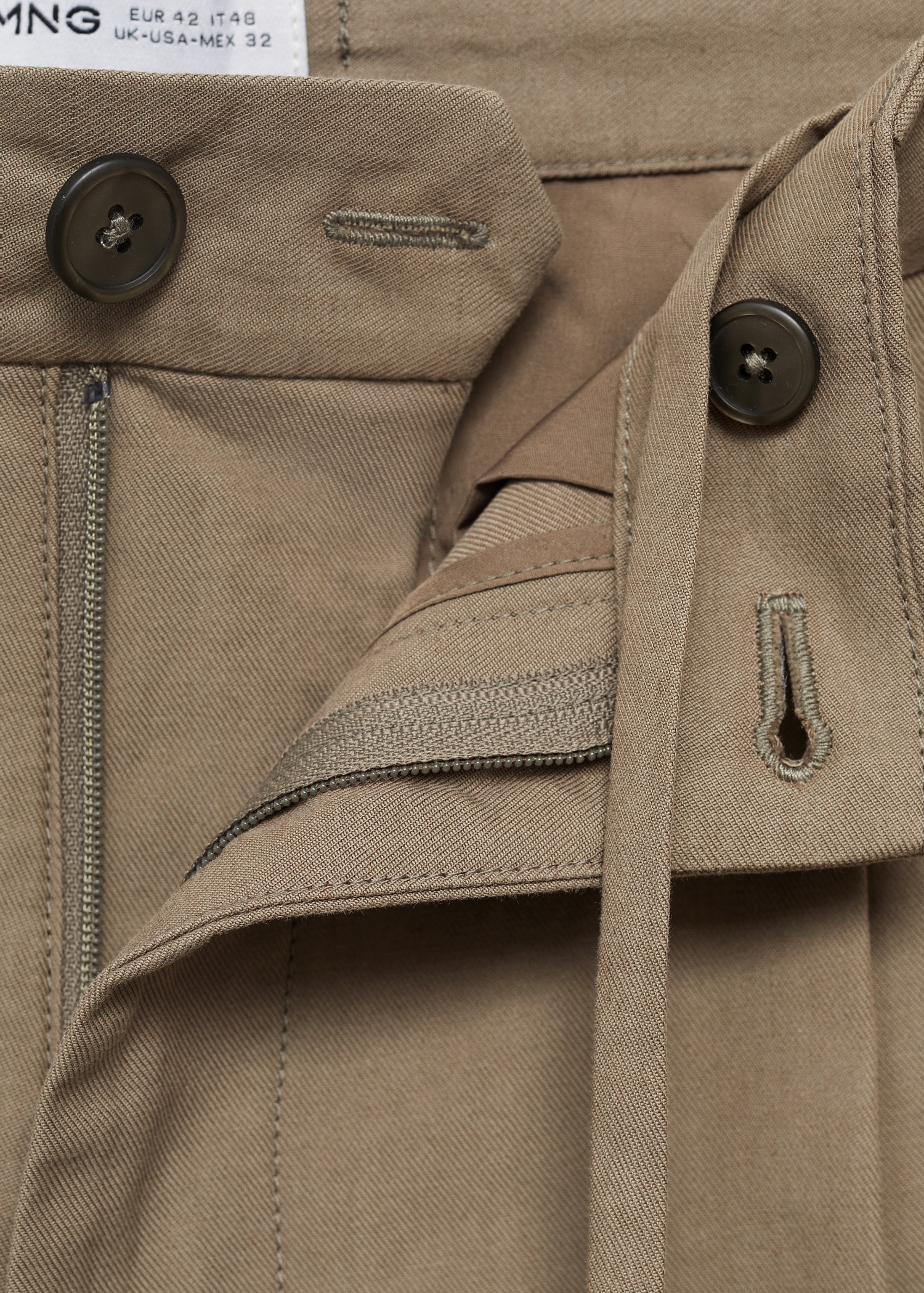 100% linen bermuda shorts - Детальніше про товар 8