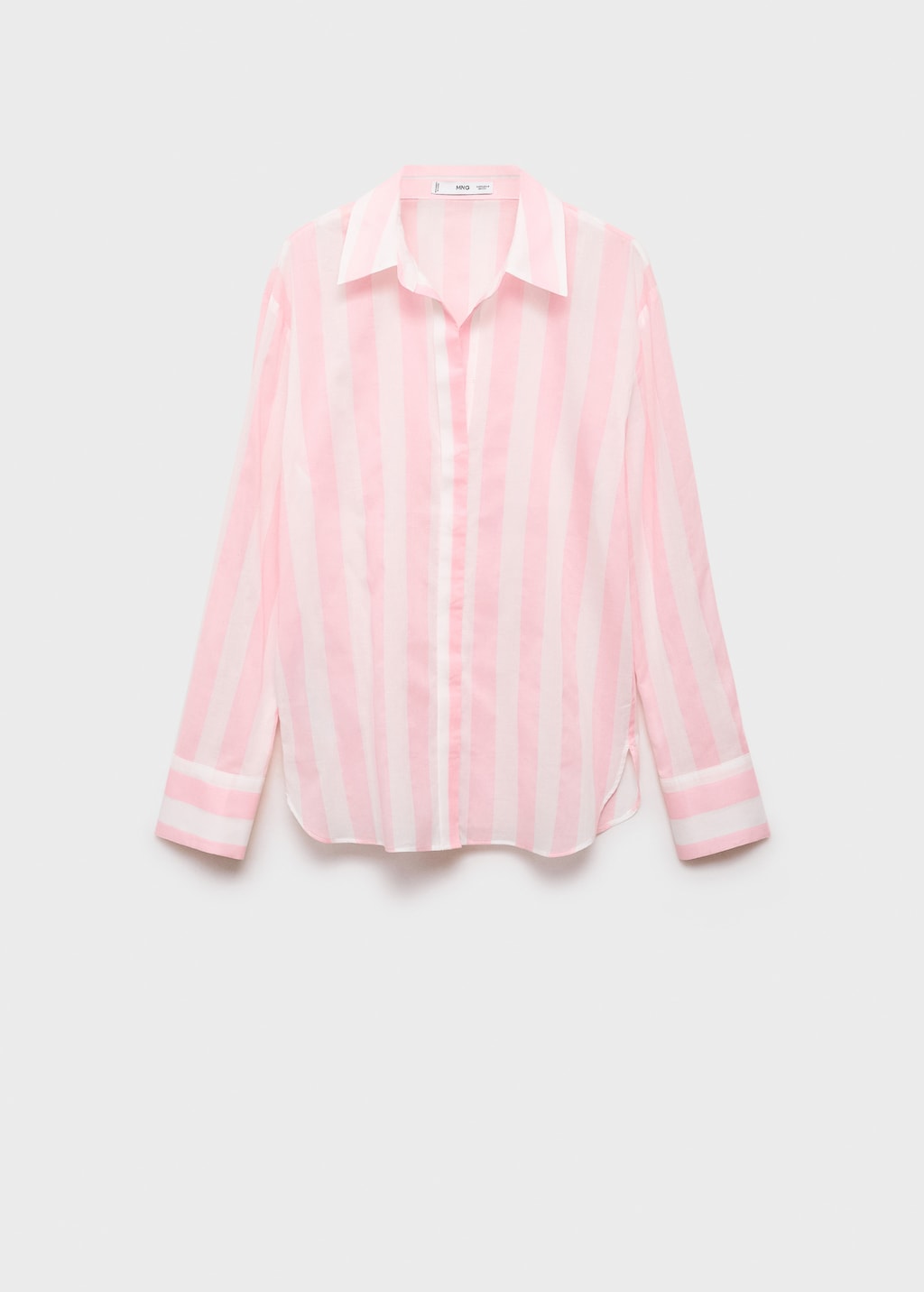 Striped cotton shirt
