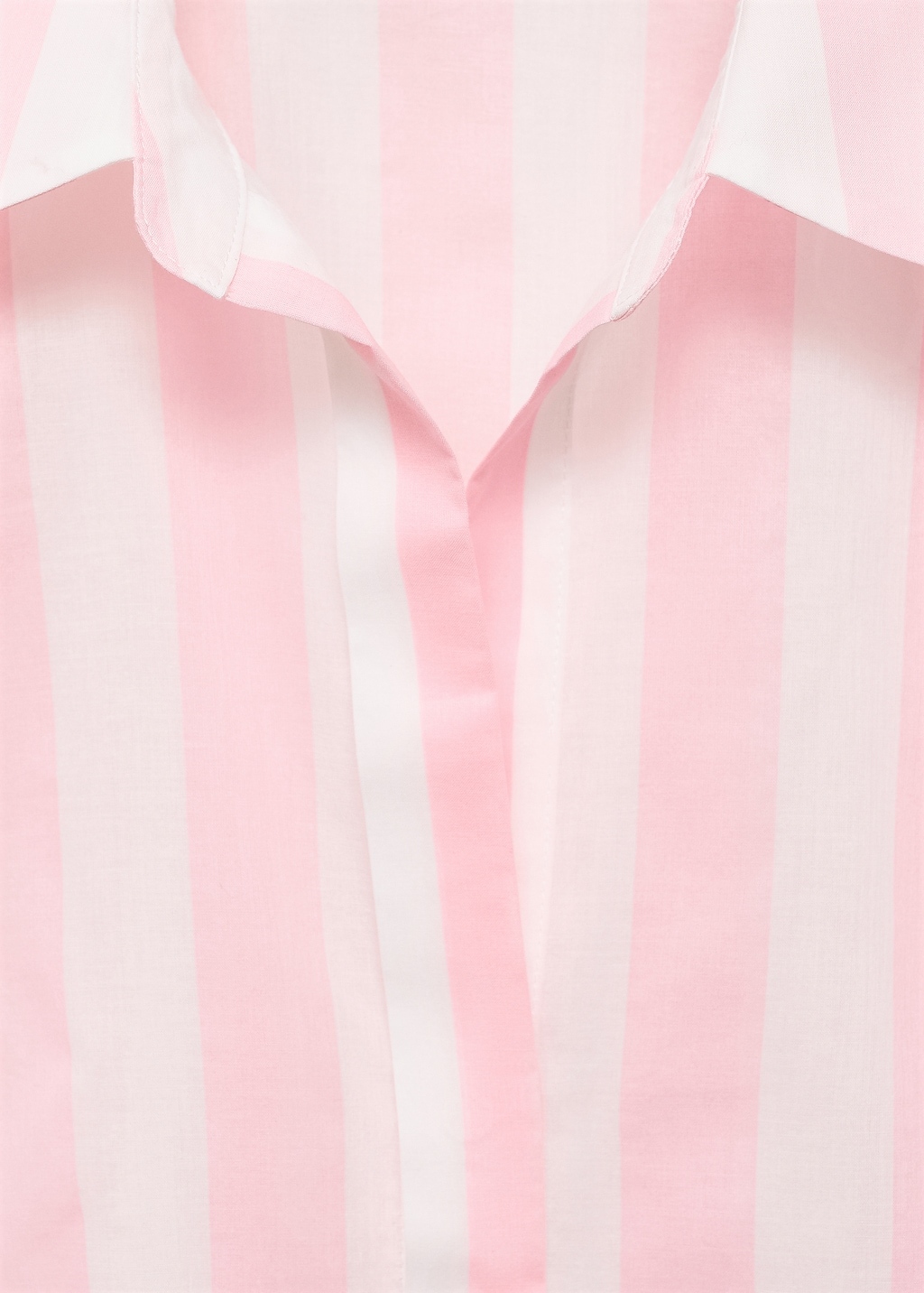 Striped cotton shirt - Women | MANGO USA