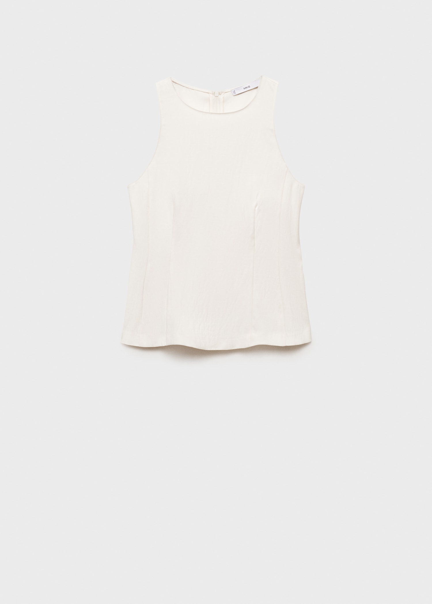 Halter-neck flared top - Article without model