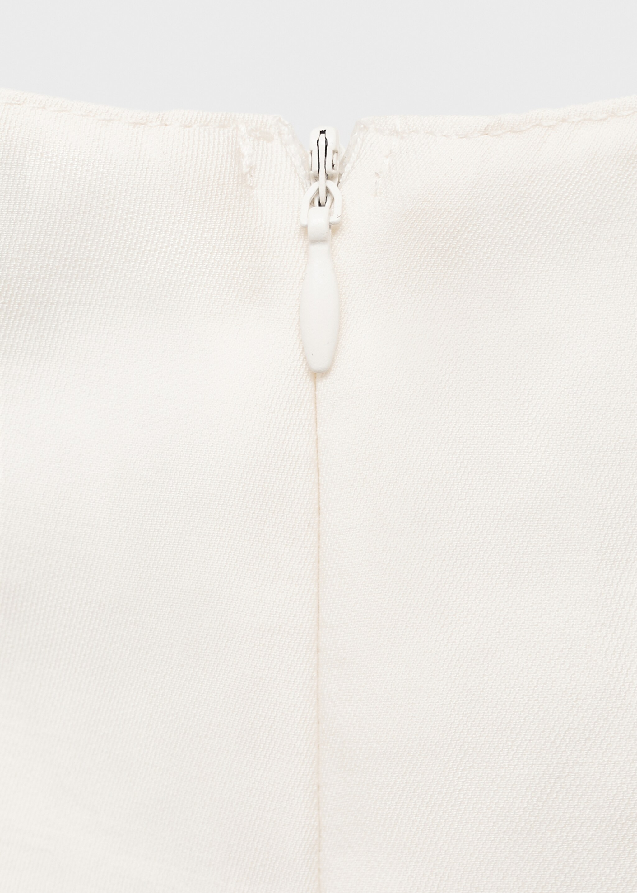 Halter-neck flared top - Details of the article 0