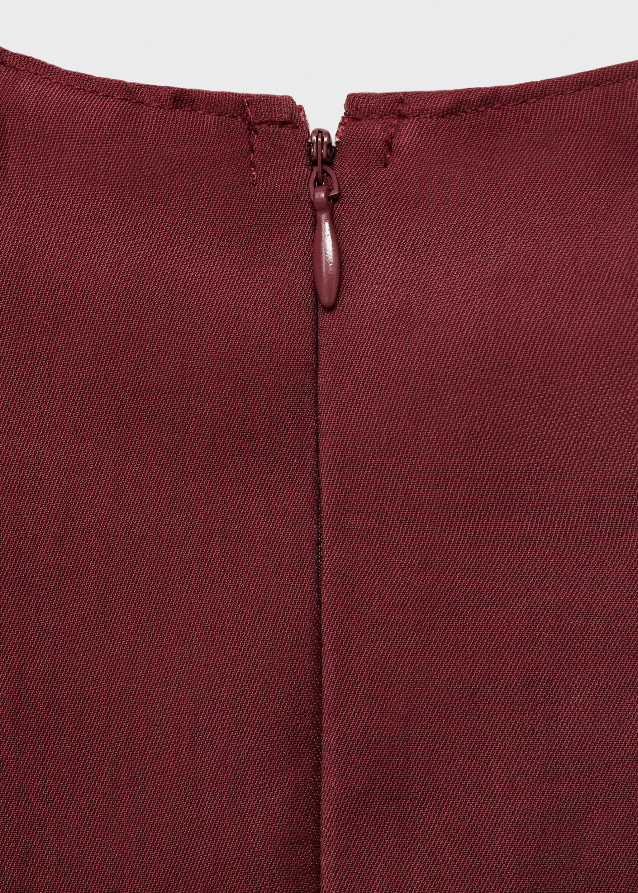 Halter-neck flared top - Details of the article 0