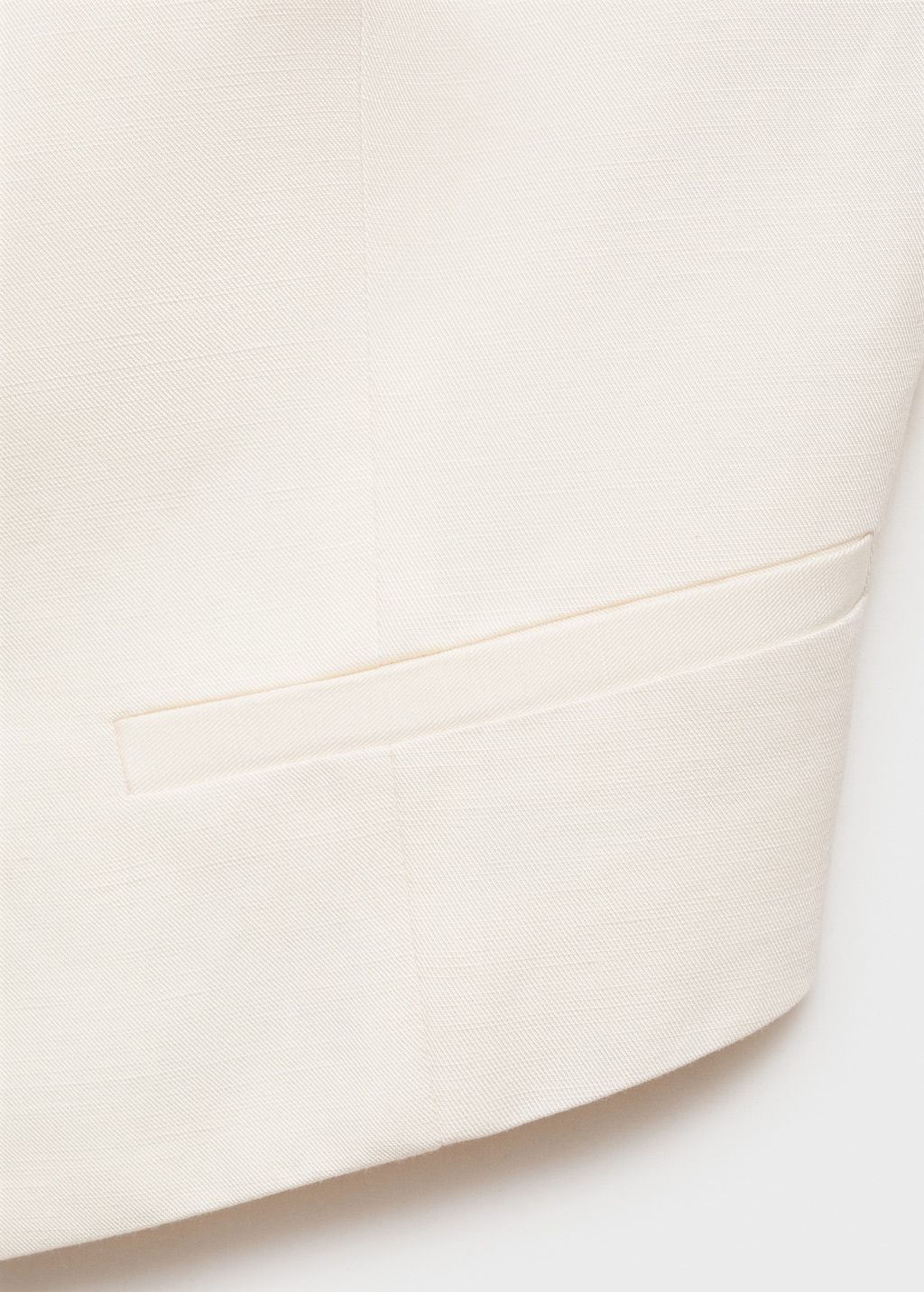 Linen-blend suit vest - Women | MANGO USA