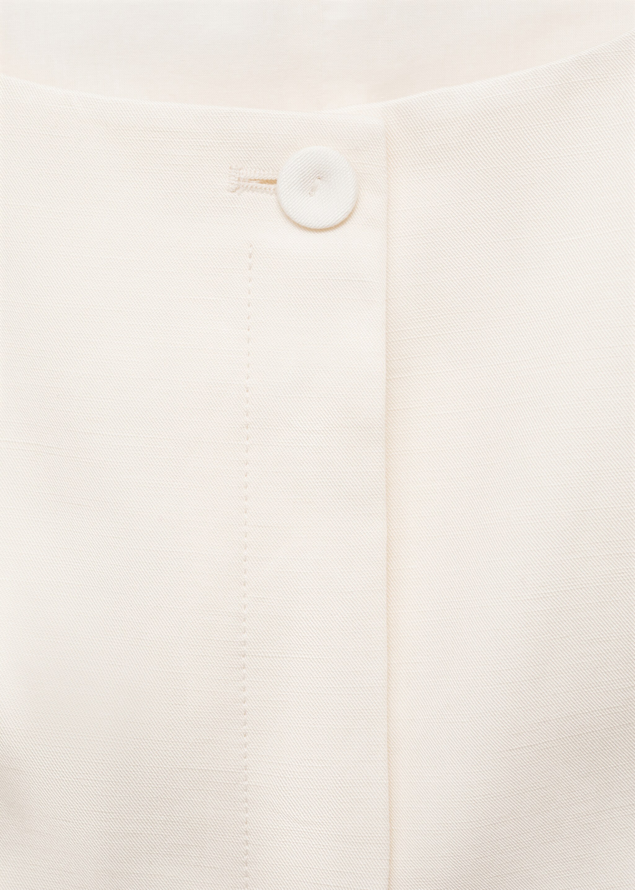 Linen-blend suit waistcoat - Details of the article 8