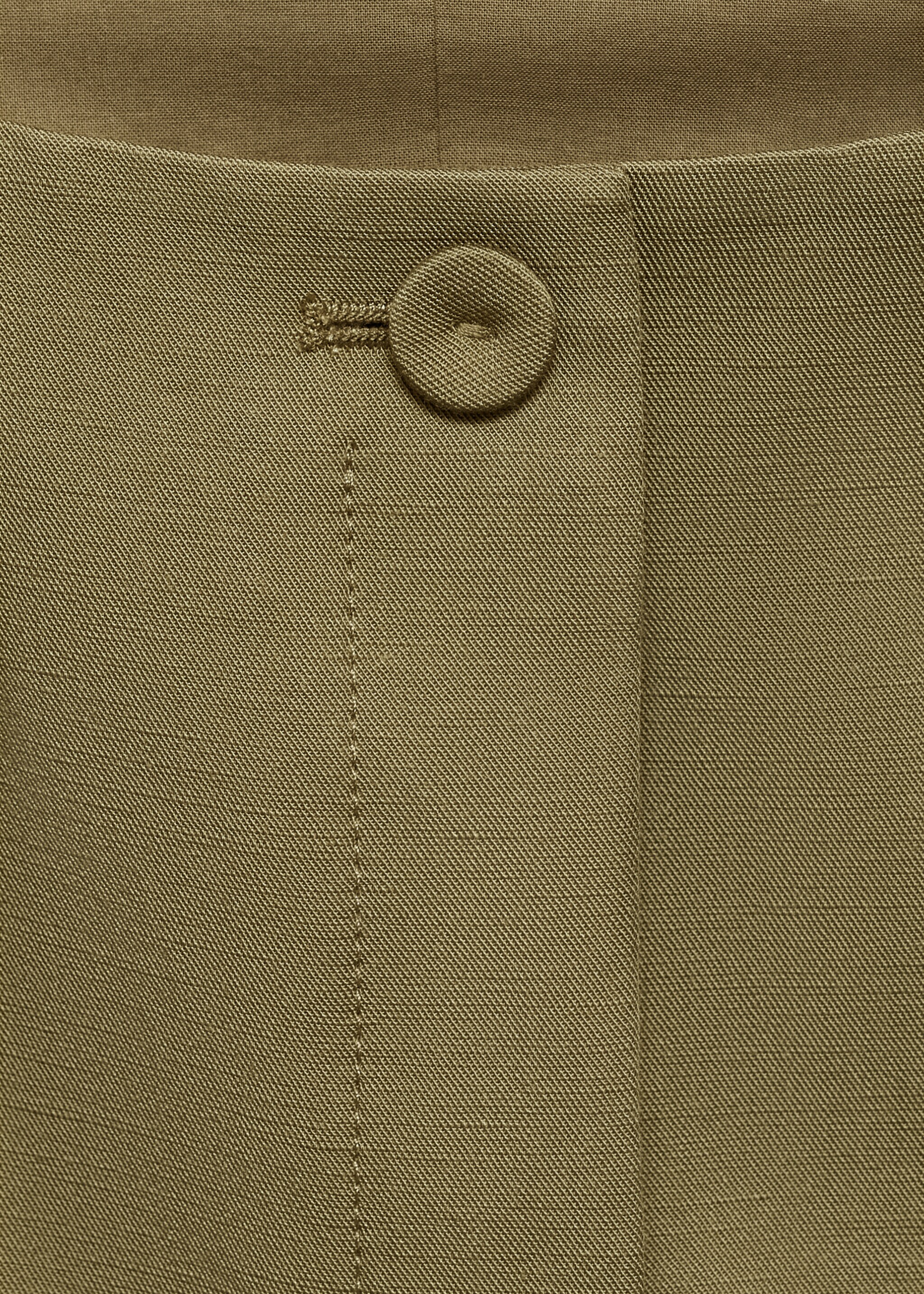 Linen-blend suit waistcoat - Details of the article 8