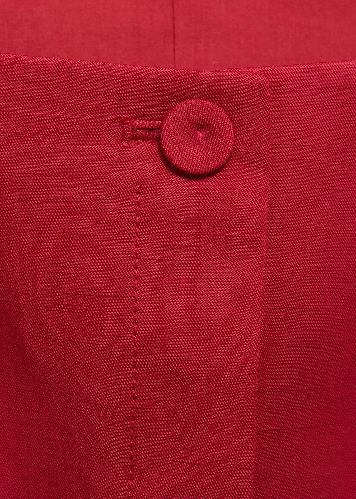 Linen-blend suit waistcoat - Details of the article 8