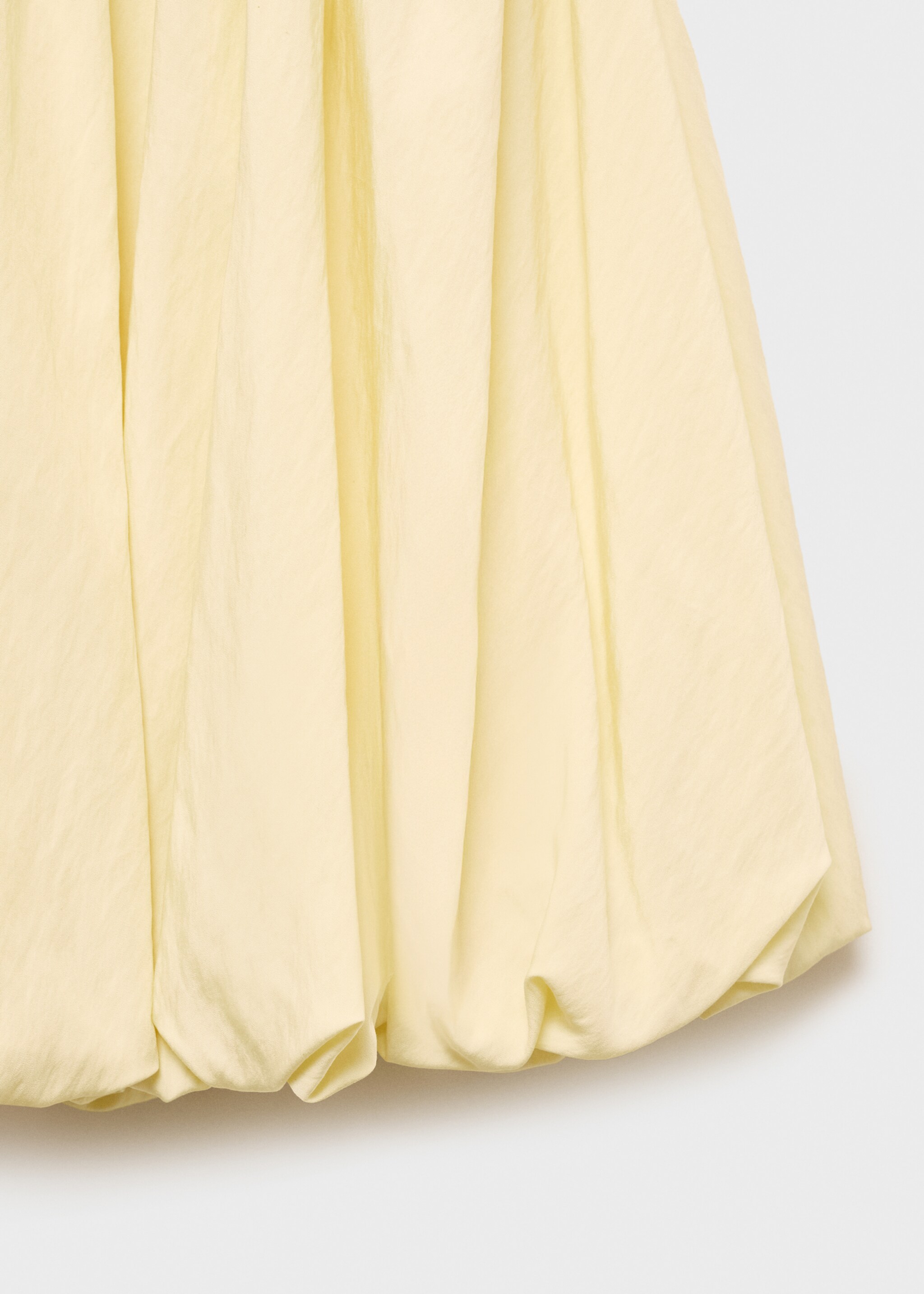 Gathered balloon dress - Details of the article 8