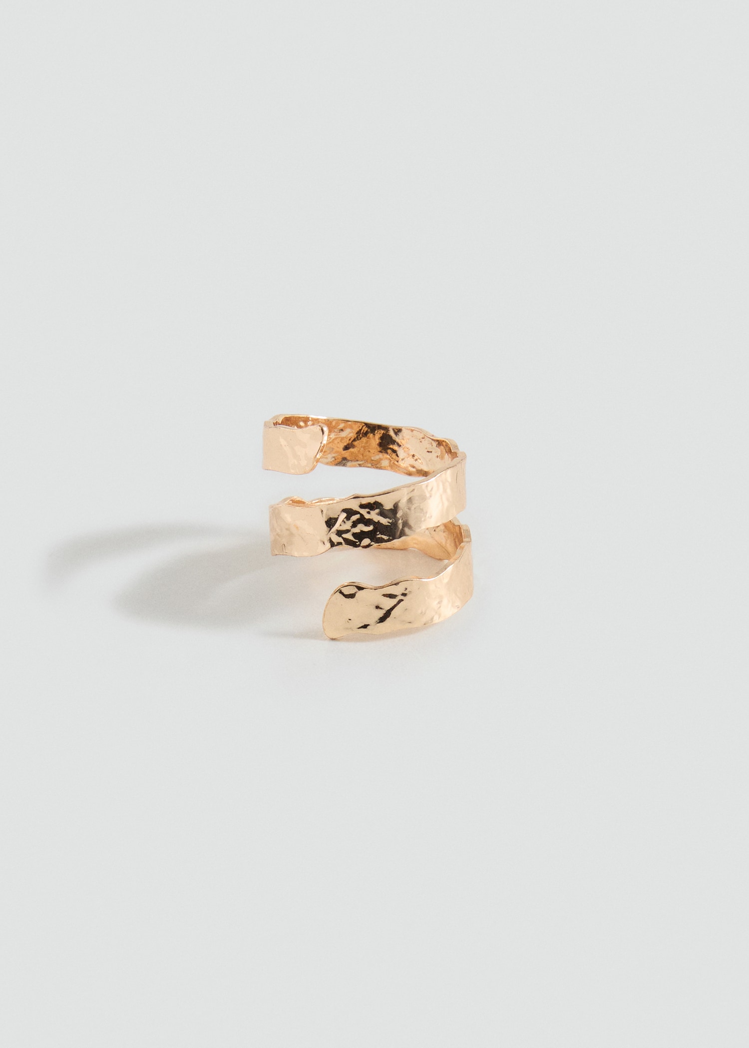 Textured spiral ring - Article without model