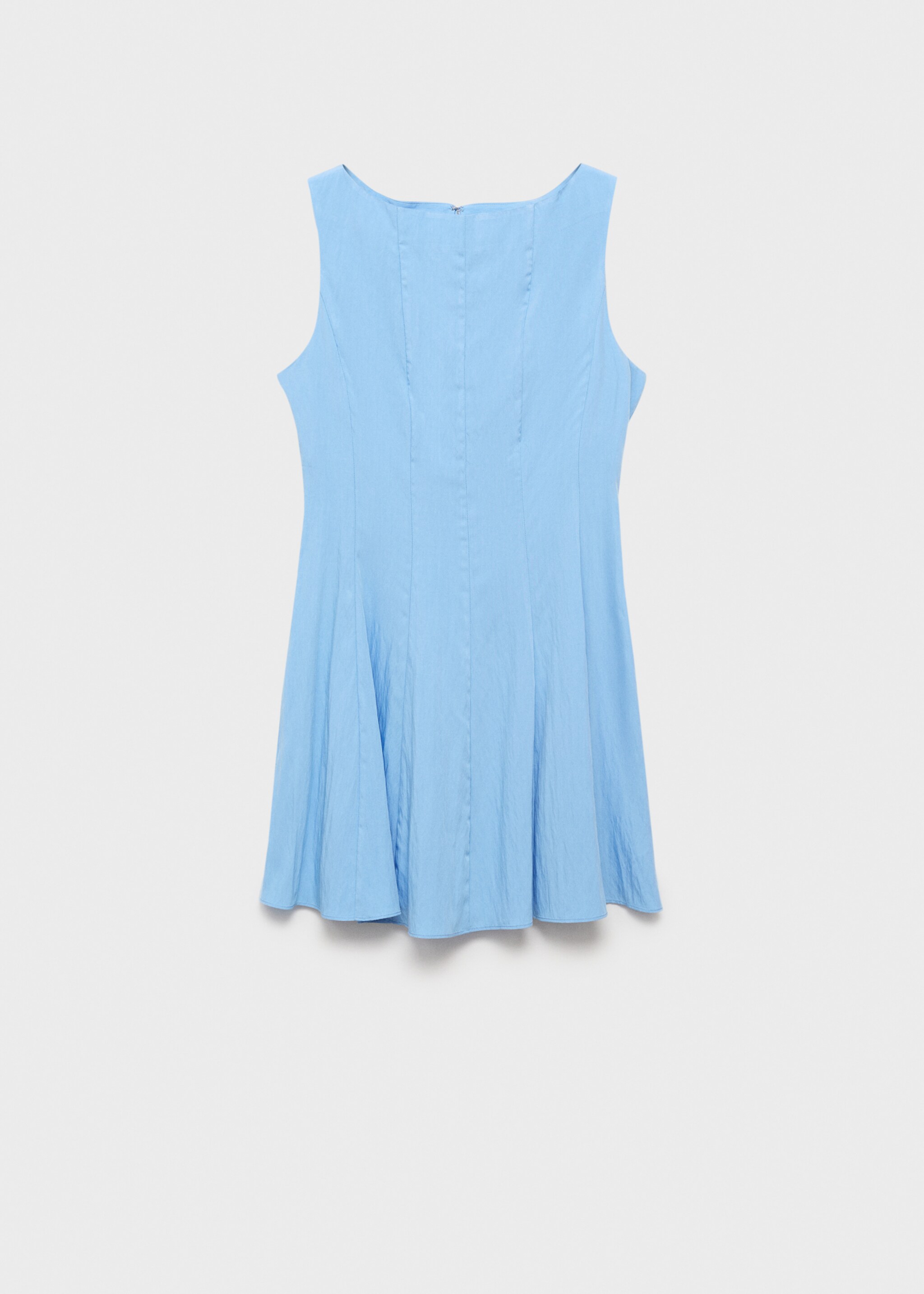 Pleated short dress - Article without model