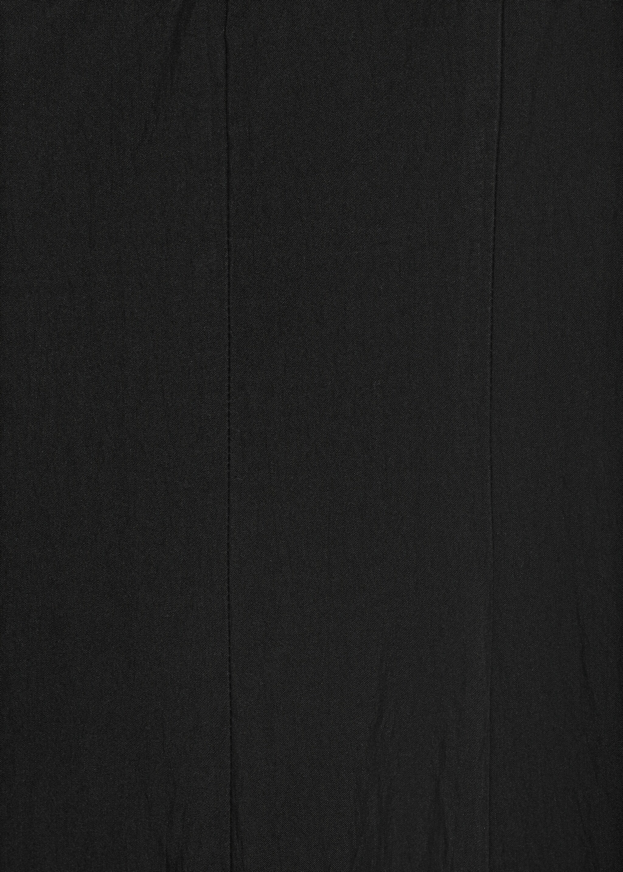 Boat-neck dress with pleats - Details of the article 8, Black. Ref: 17061169-00.
